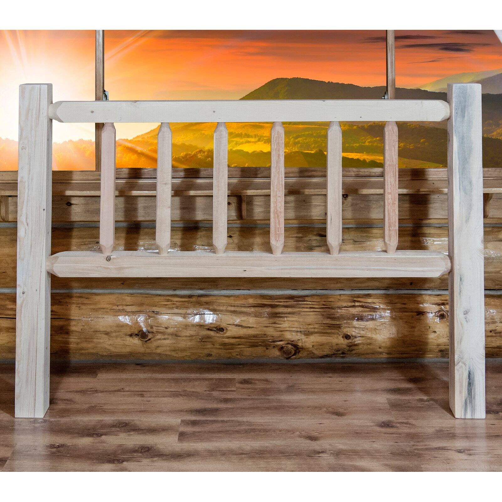 Montana Woodworks MWHCKHB Homestead King Headboard - Unfinished