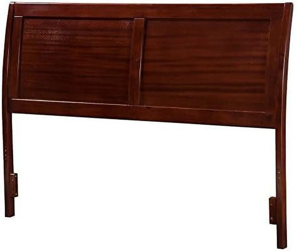 AFI Portland Queen Sleigh Headboard In Walnut