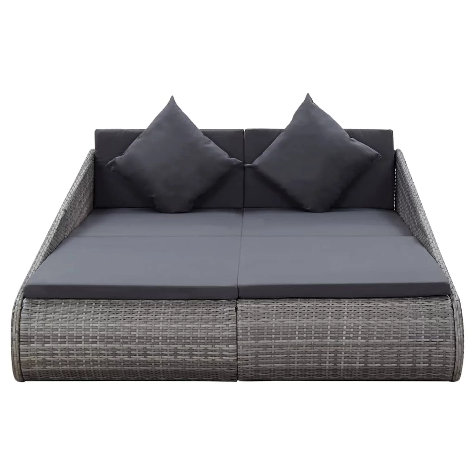 Patio Bed Gray 78.7