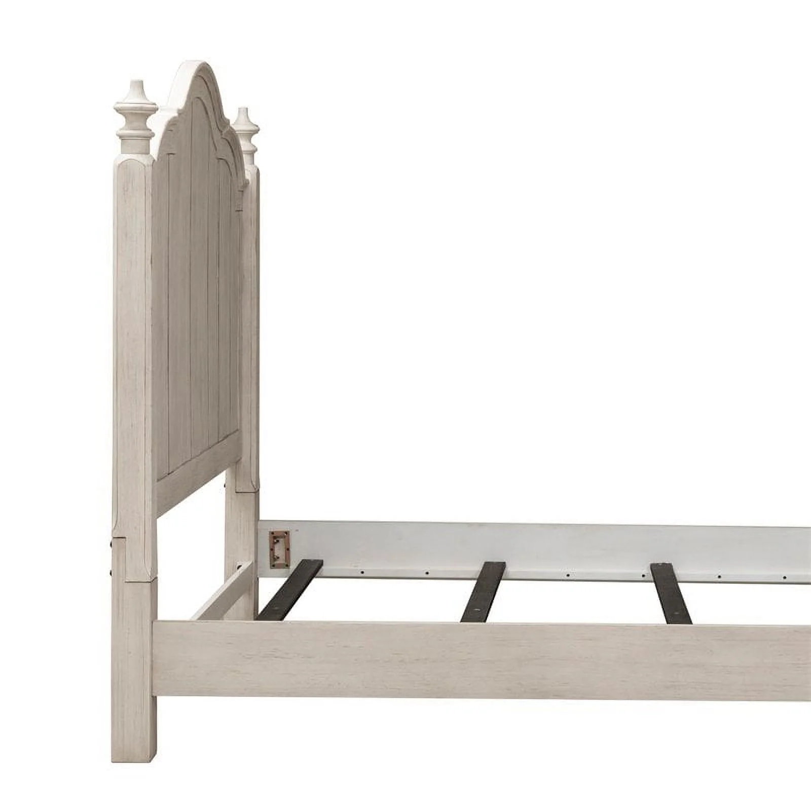 Farmhouse Reimagined White King Poster Headboard