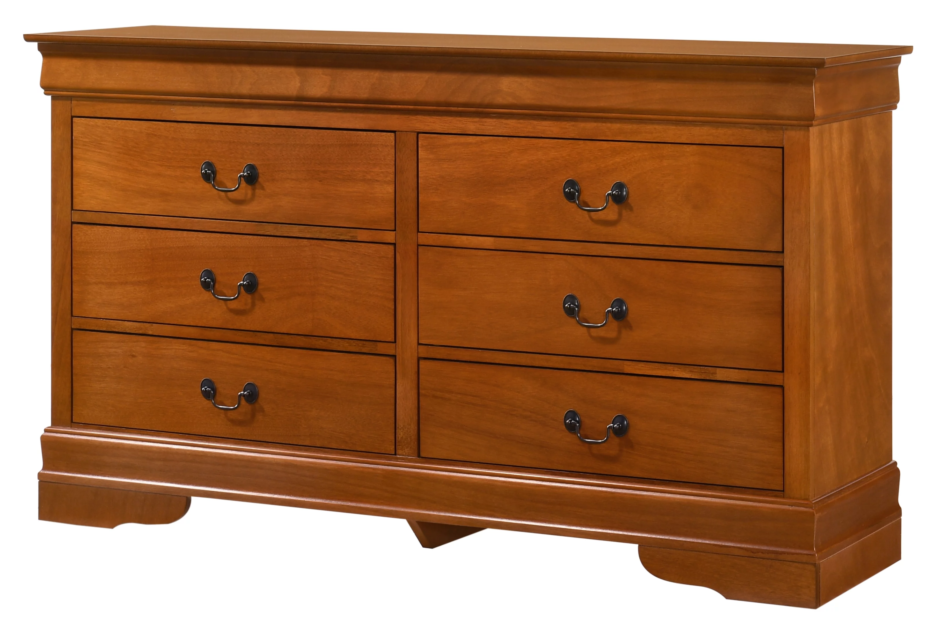 Glory Furniture LouisPhillipe G02160-D Dresser , Oak
