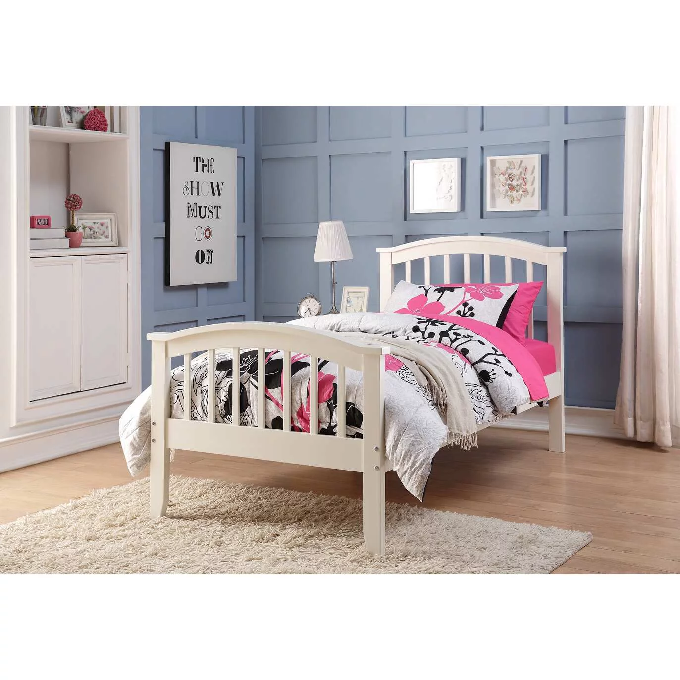Donco Kids  Columbia White Twin Bed Frame