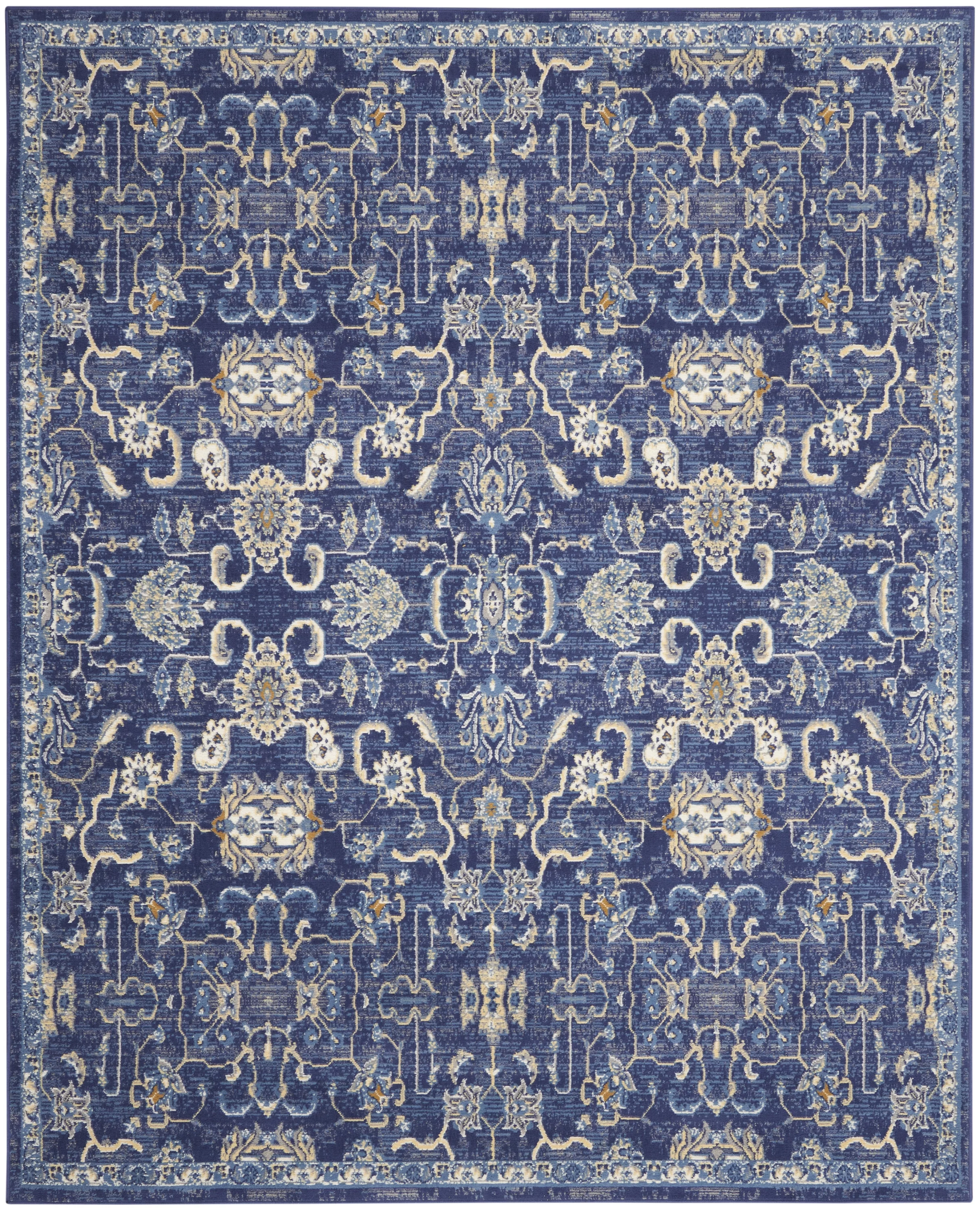 Nourison Grafix Persian Navy 7'10