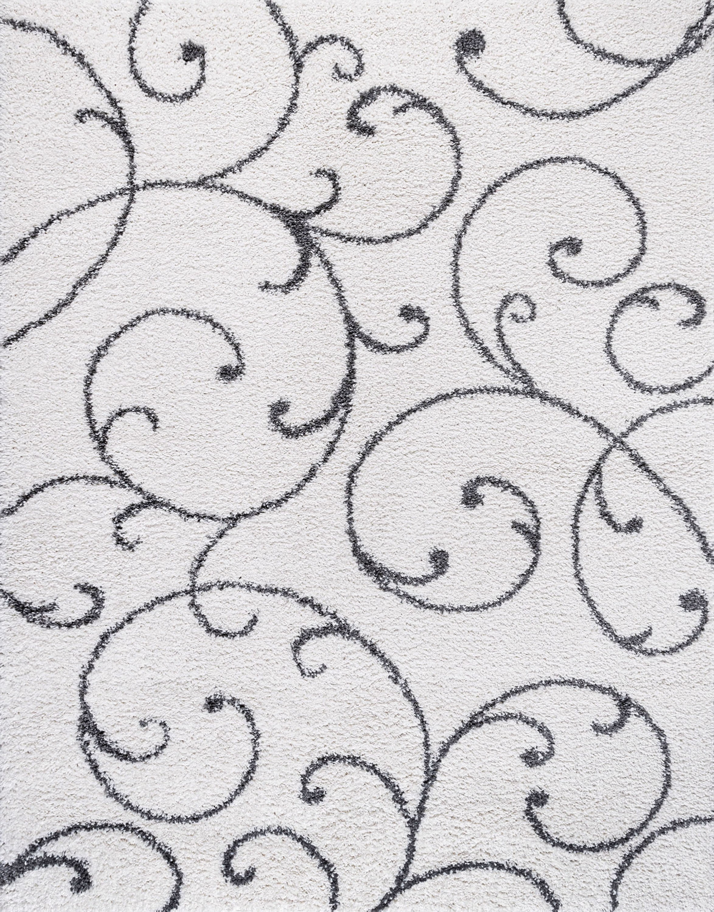 8x10 Modern White Large Area Rugs for Living Room | Bedroom Rug | Dining Room Rug | Indoor Entry or Entryway Rug | Kitchen Rug | Alfombras para Salas 7'10'' x 10'2''