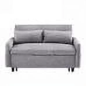 Versatile Pull-Out Sofa Bed Loveseat with Adjustable Backrest, Storage Pockets, and 2 Comfort Pillows,Couch Bed Suitable for Living Room, Bedroom, Apartment,Office
