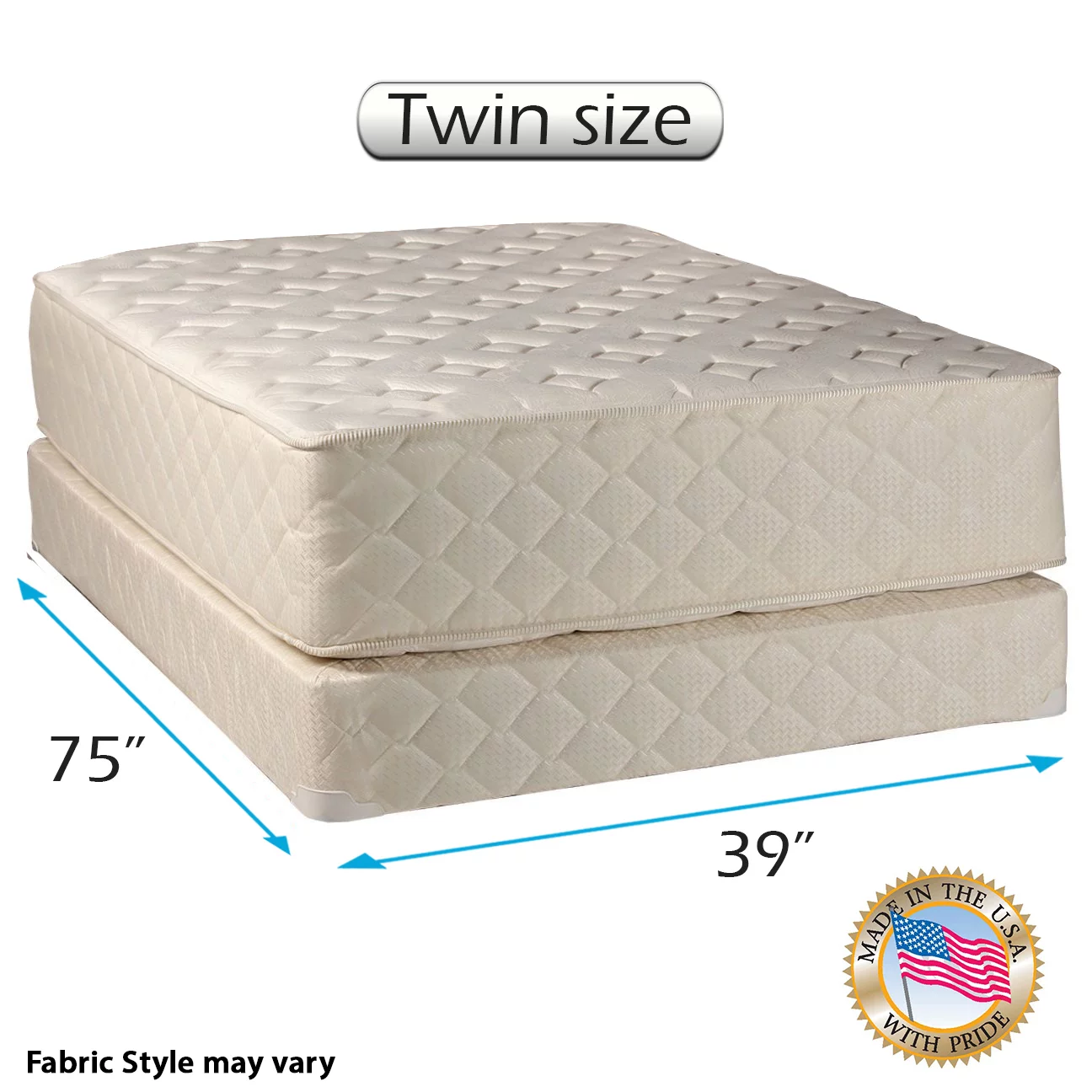 DS USA Highlight Luxury Firm Mattress & Low 5