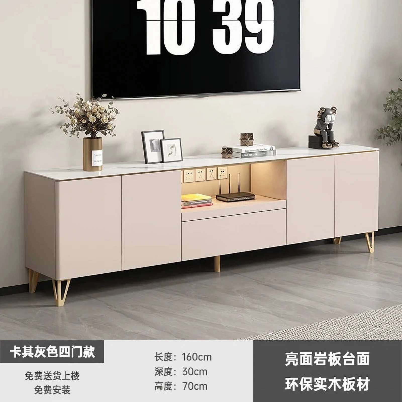 Wall Drawers TV Stands Dresser Chest Rack Storage TV Stands Cabinet Shelves Nordic Mobili Per La Casa Living Room Furniture