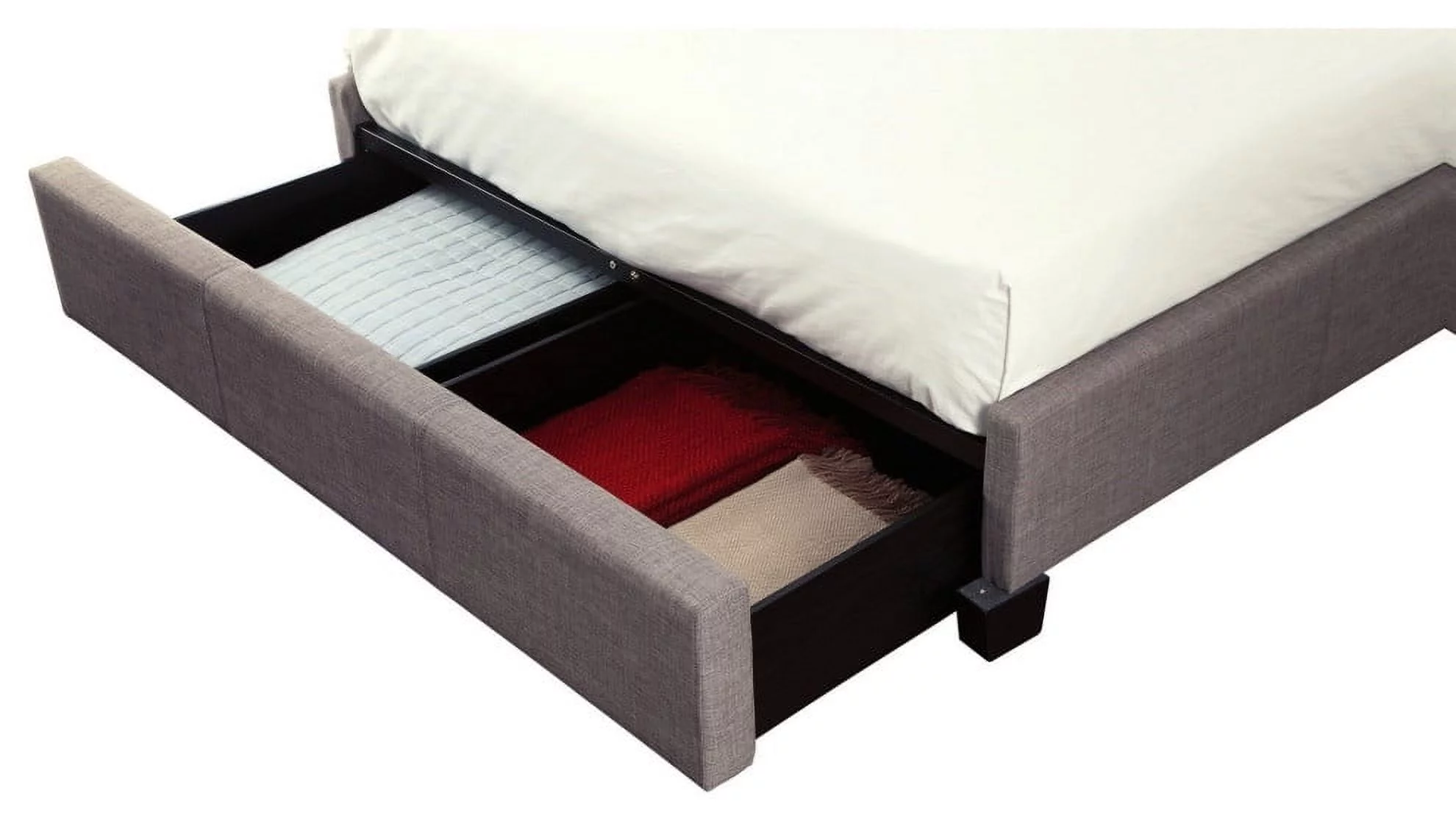 Modus Geneva E King Melina Storage Bed, Dolphin