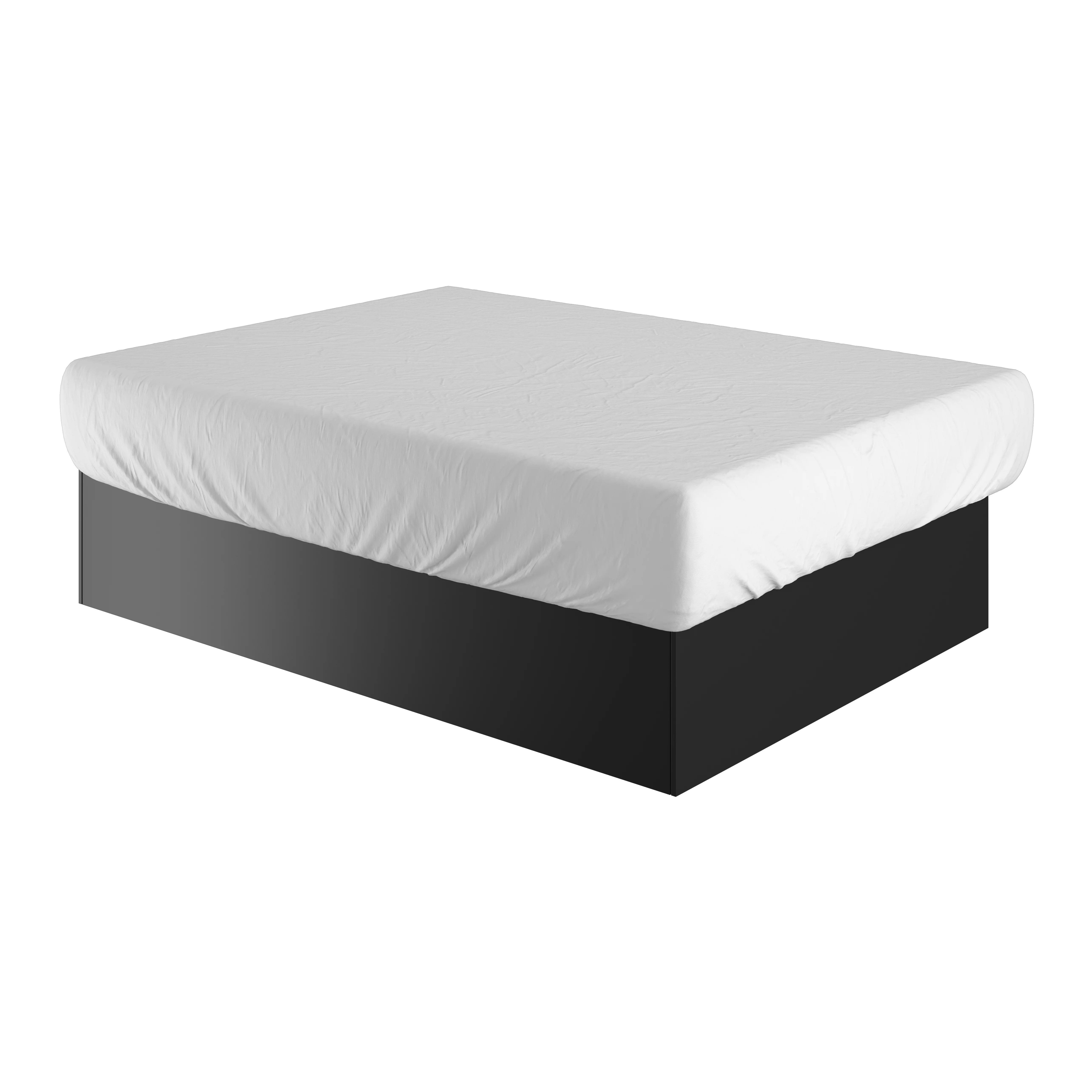 Premier Beckett Modern Platform Bed, Twin, Black