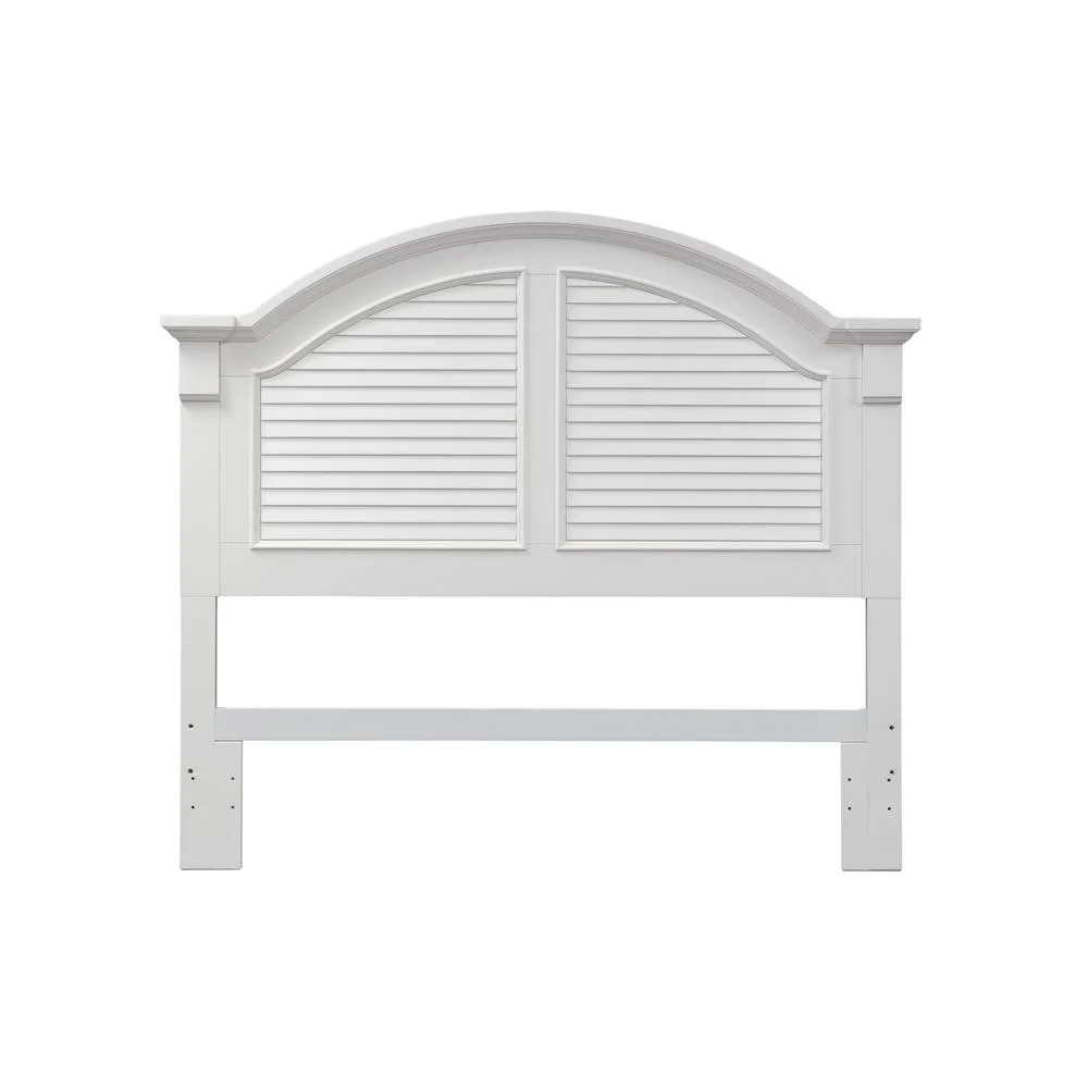Summer House I White Queen Panel Headboard