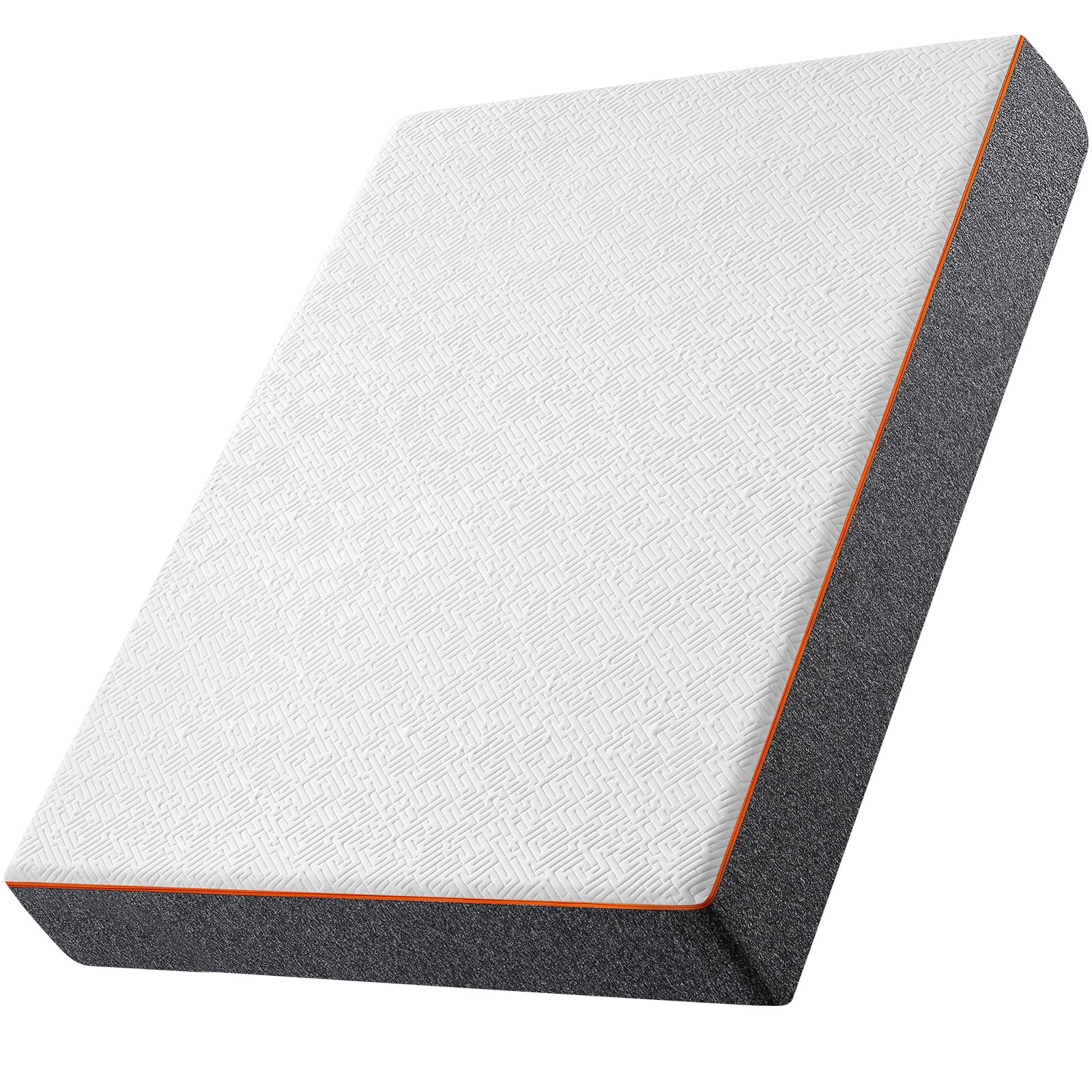 10 Inch Gel Memory Foam Mattress,Medium Firm Mattress in a Box with Zippered Cover for Pressure Relief & Support, Breathable Cooling, CertiPUR-US Certified Mattress,Twin