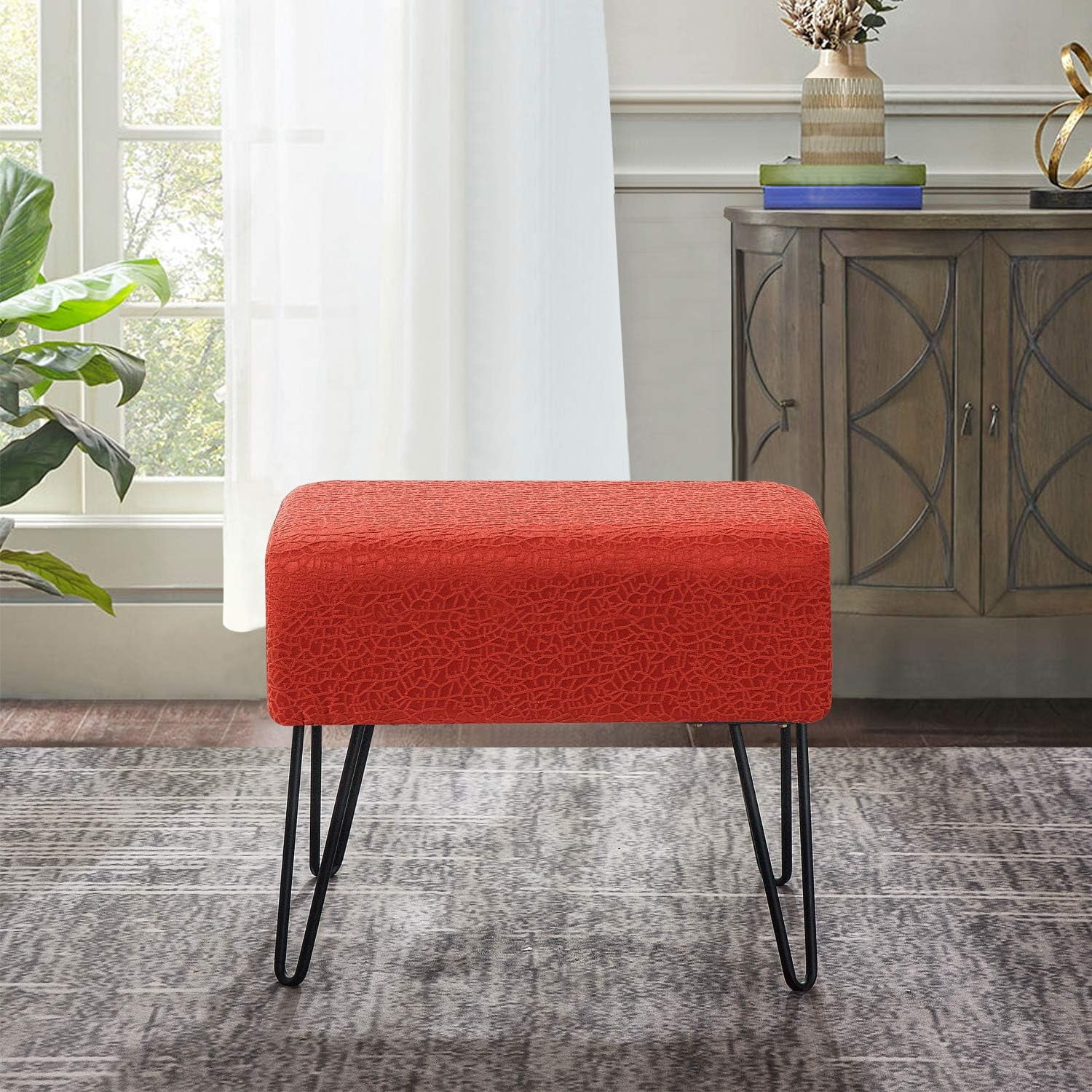 Jacquard Ottoman, 19
