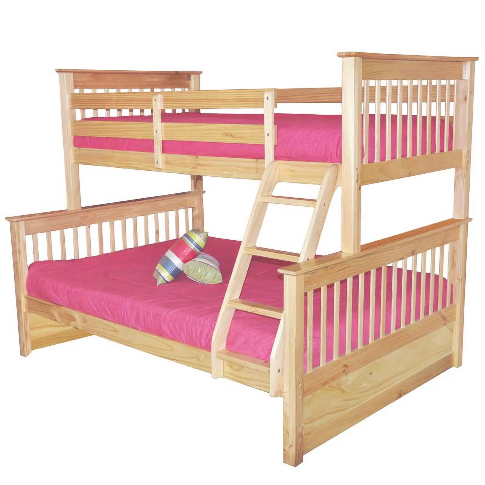 Marina Twin over Full Bunk Bed with Drawers Natural