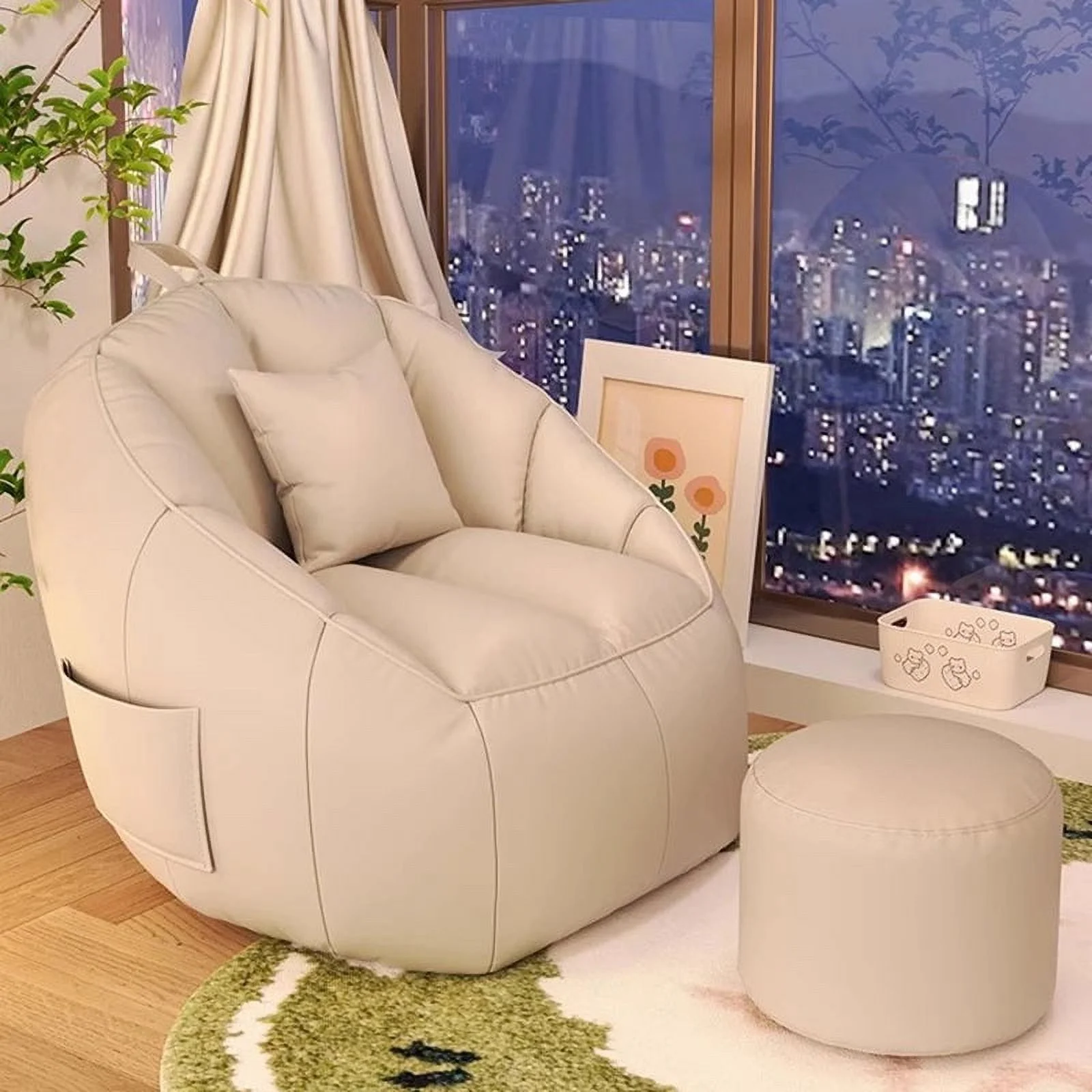 Bed Minimalist Modern Living Room Sofas Nordic Lazy Luxury Single Home Sofa Adults Designer Meuble Salon Bedroom Furniture