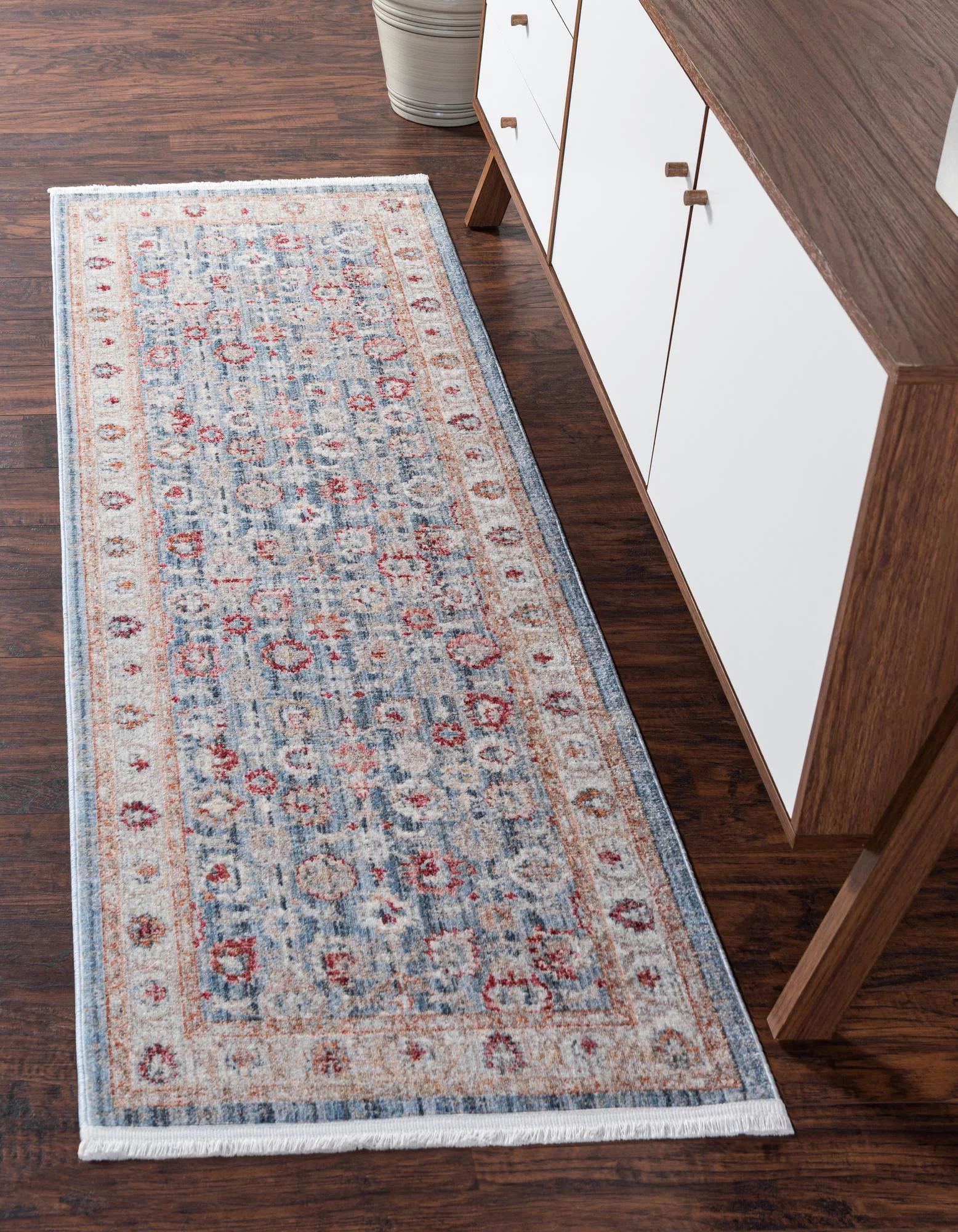 Unique Loom Alexander Noble Rug Blue/Ivory 2' 7