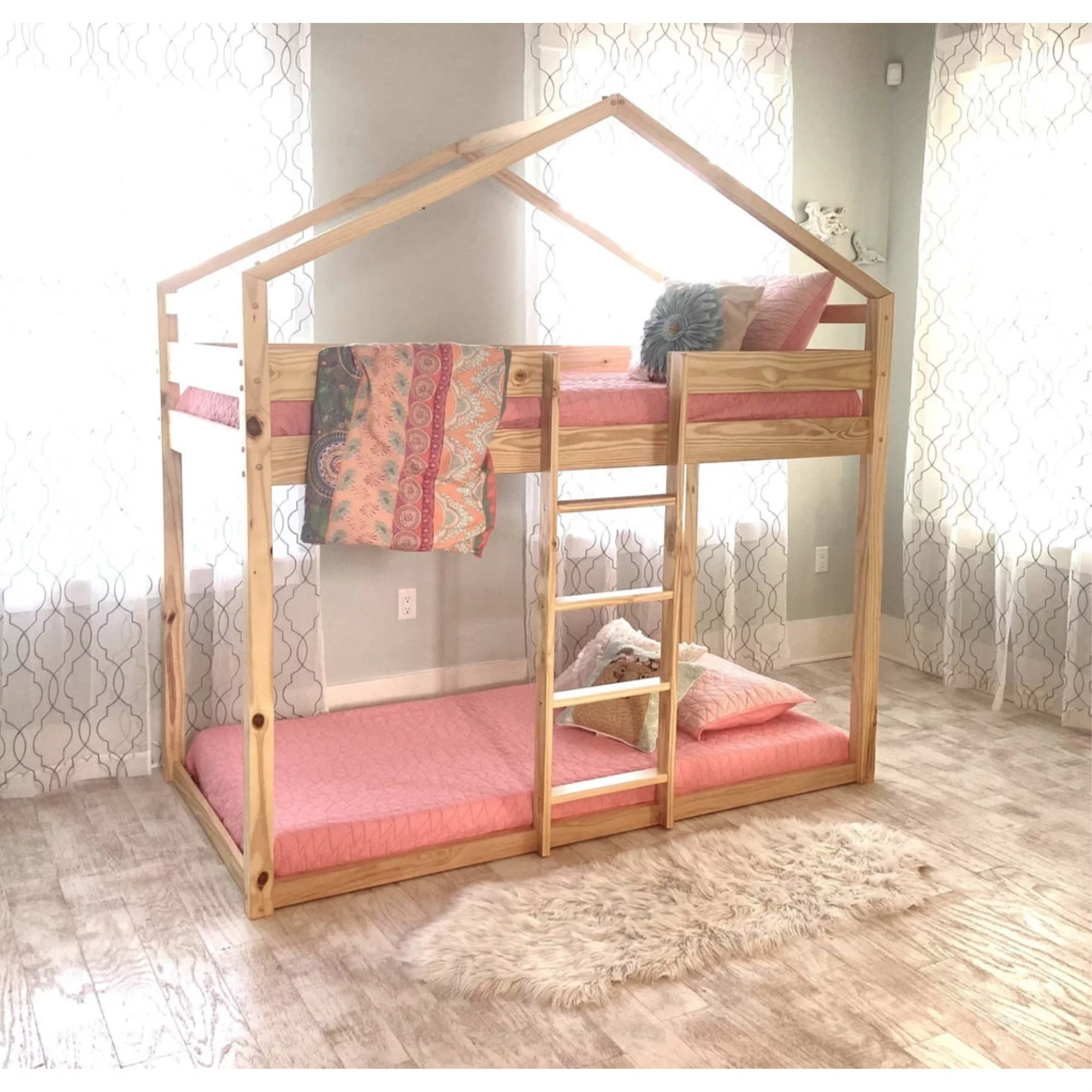 Cottage Kids Furniture House Bunk Bed