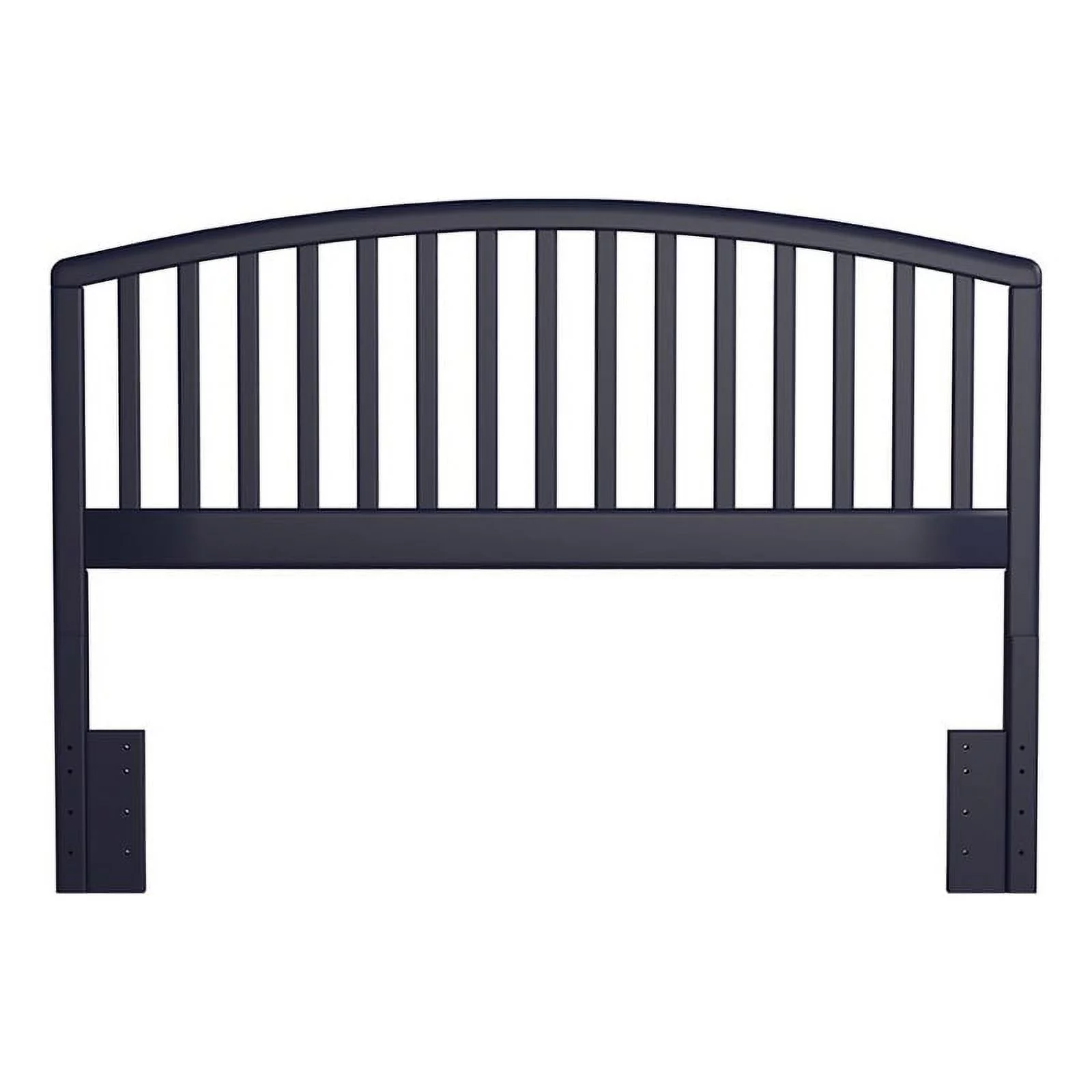 Hawthorne Collections Traditional Wood Full Queen Spindle Headboard in Navy