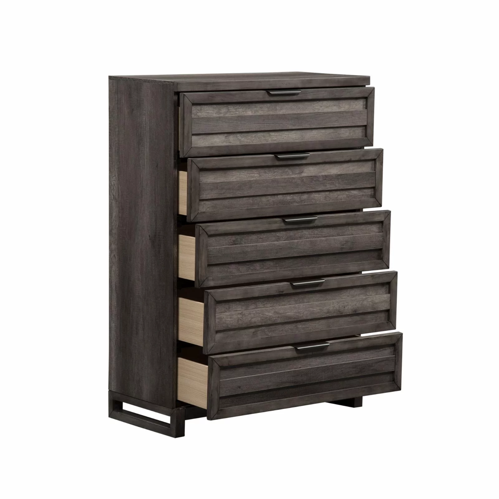 Tanners Creek Medium Gray 5 Drawer Chest