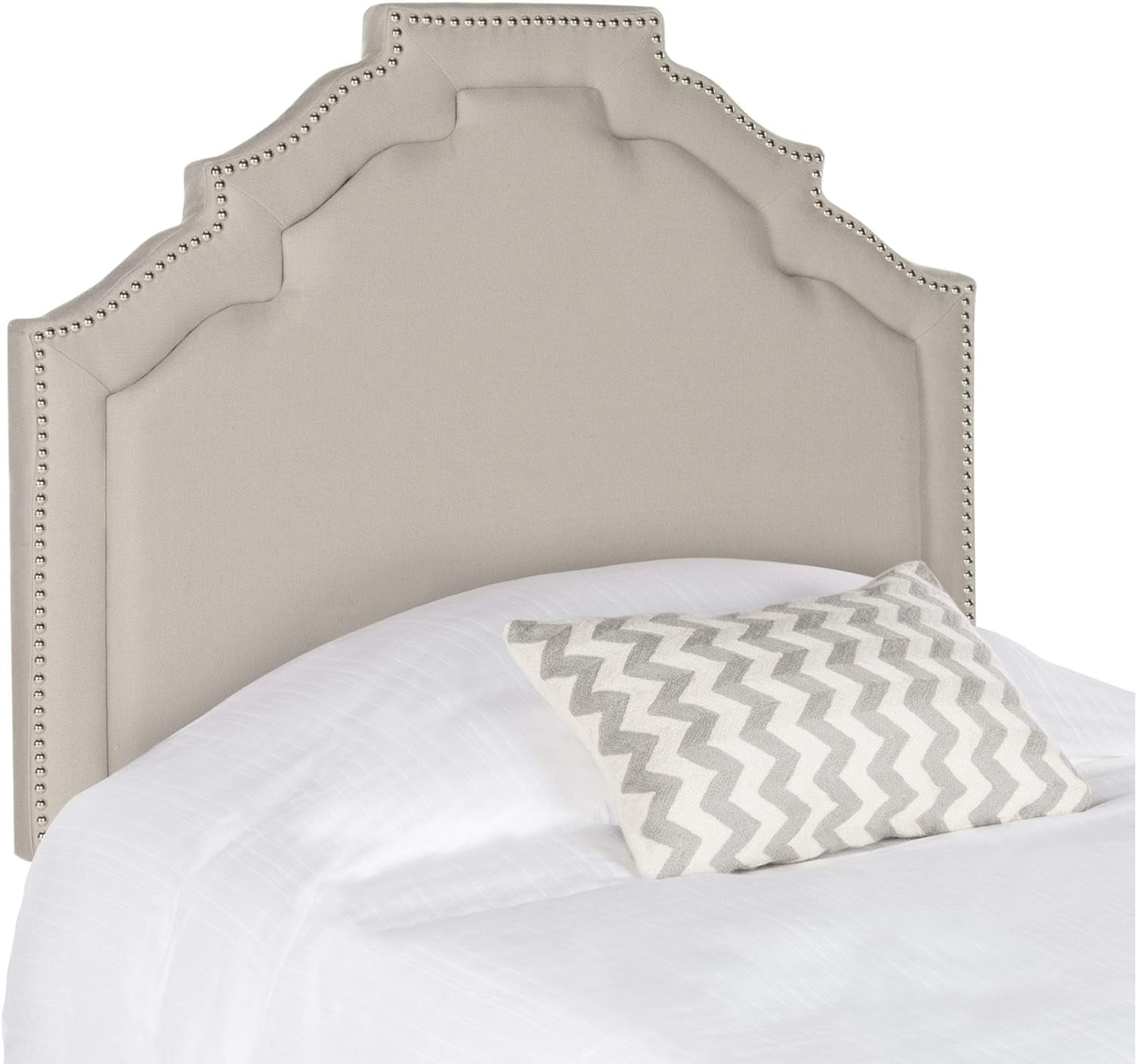 Mercer Collection Alexia Taupe Linen Headboard ()
