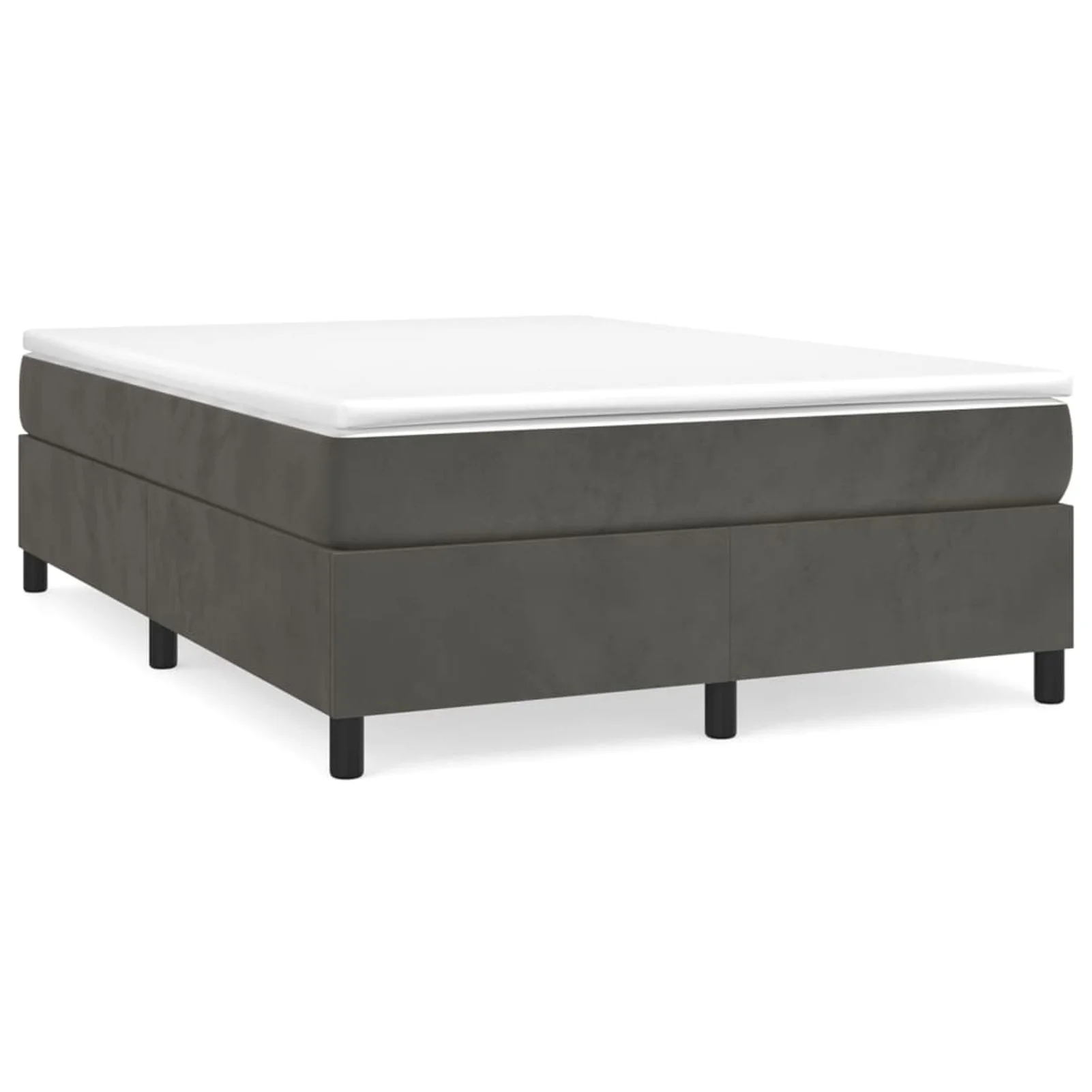 Aibecy Box Spring Bed Frame Dark Gray 59.8