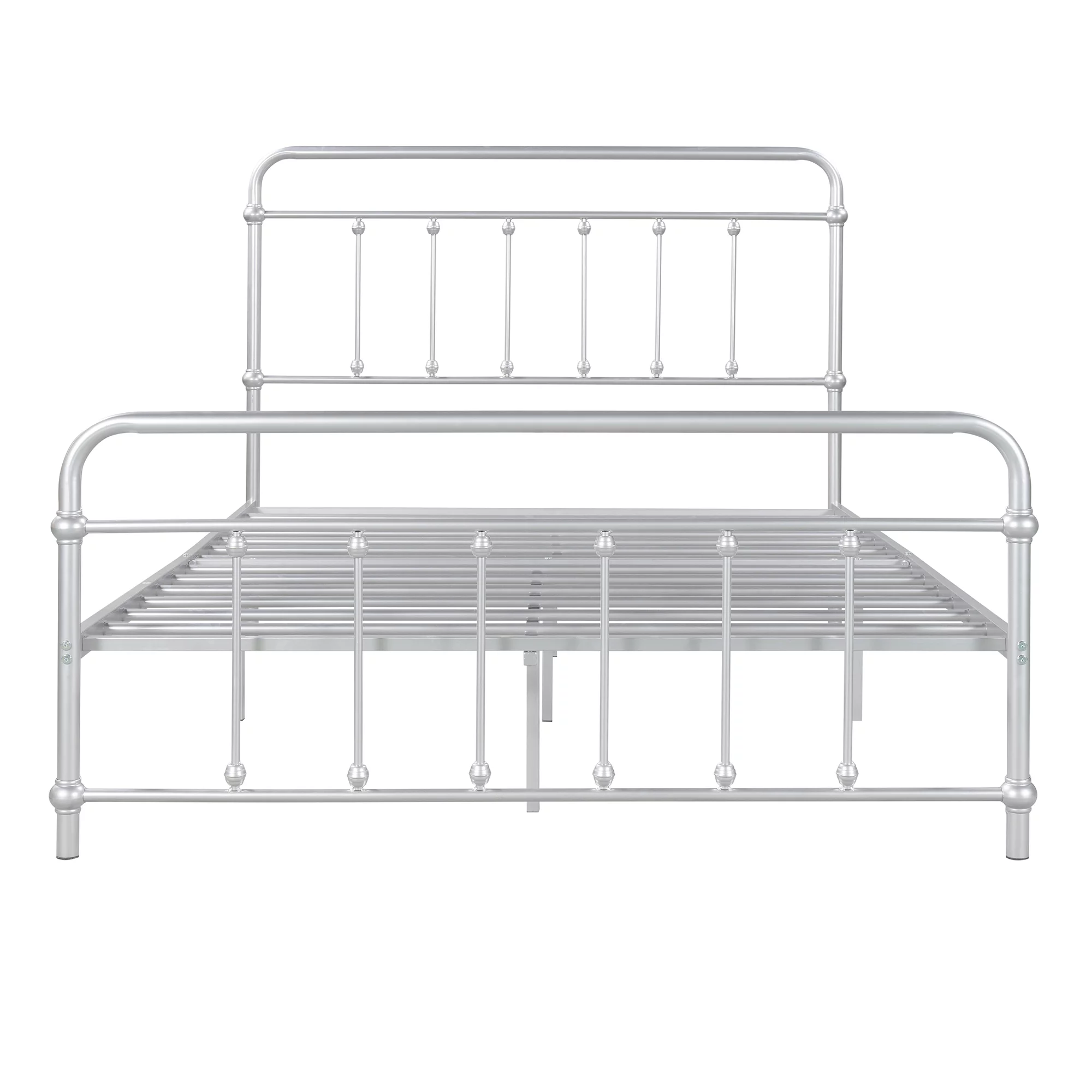 Platform Bed, Full Platform Metal Bed Frame with Headboard and Footboard, No Box Spring Needed, Sturdy Steel Frame, Underbed Storage