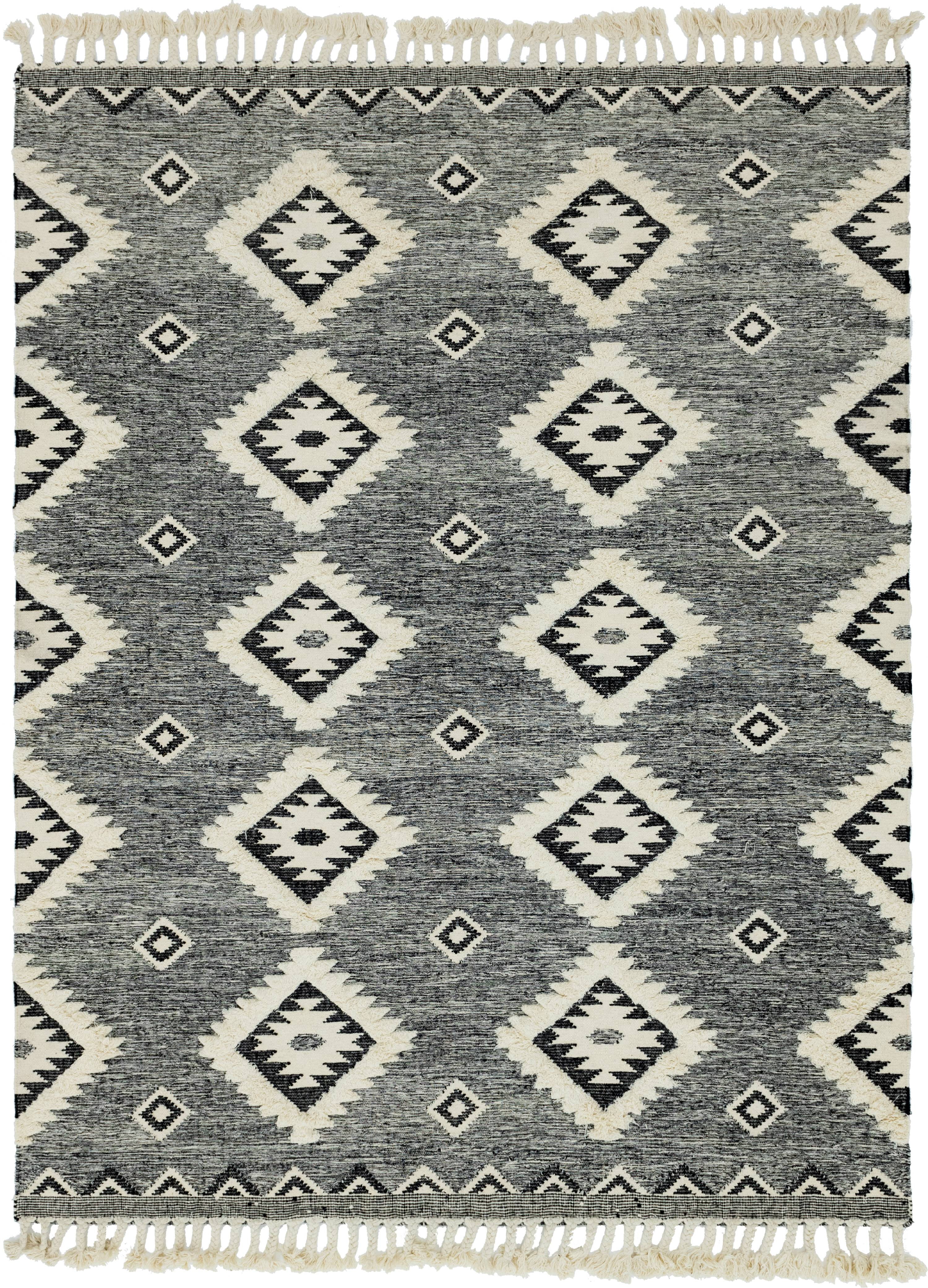 Unique Loom Papago Mesa Rug Charcoal/Gray 9' x 12' 2