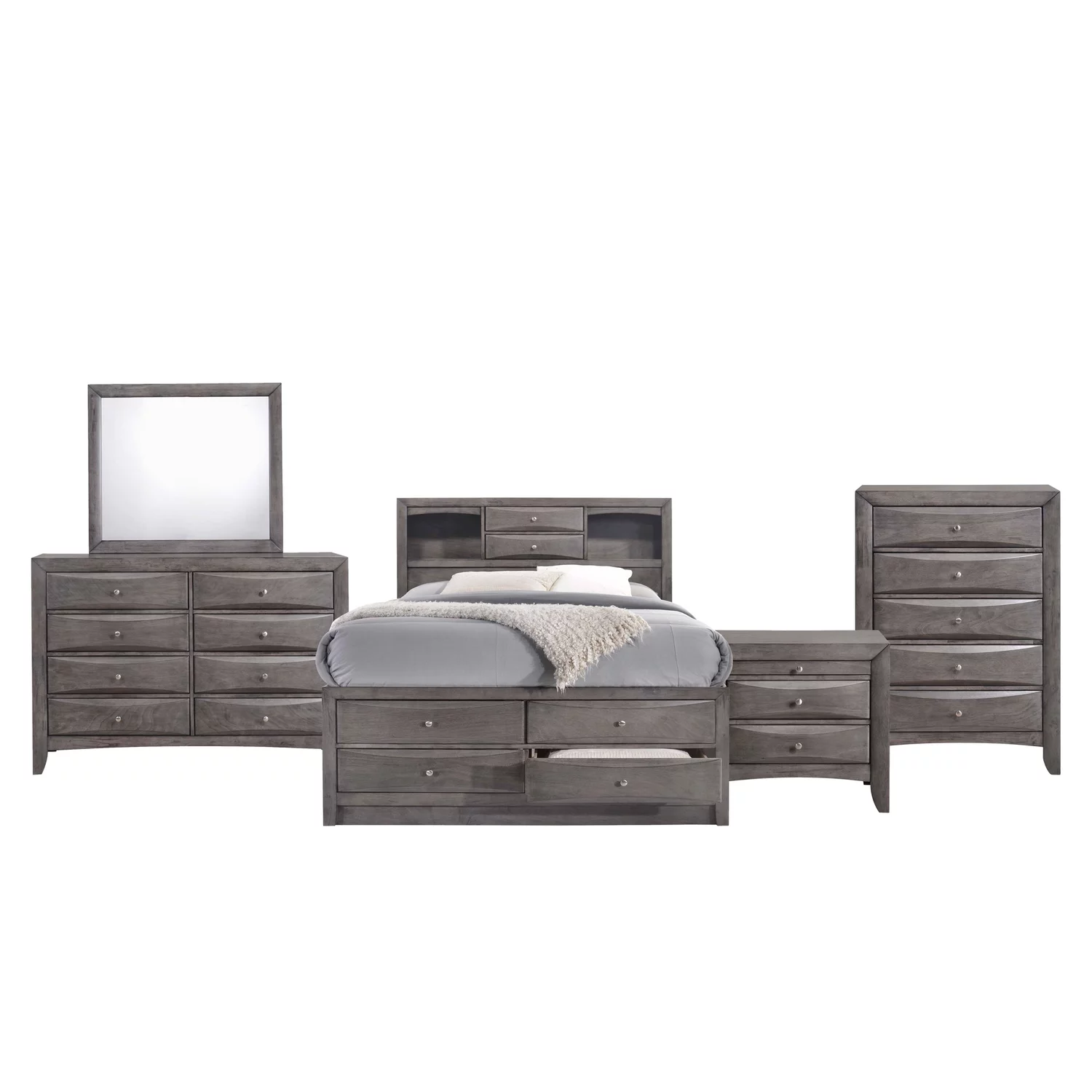 Picket House Furnishings Madison Queen Storage 5PC Bedroom Set