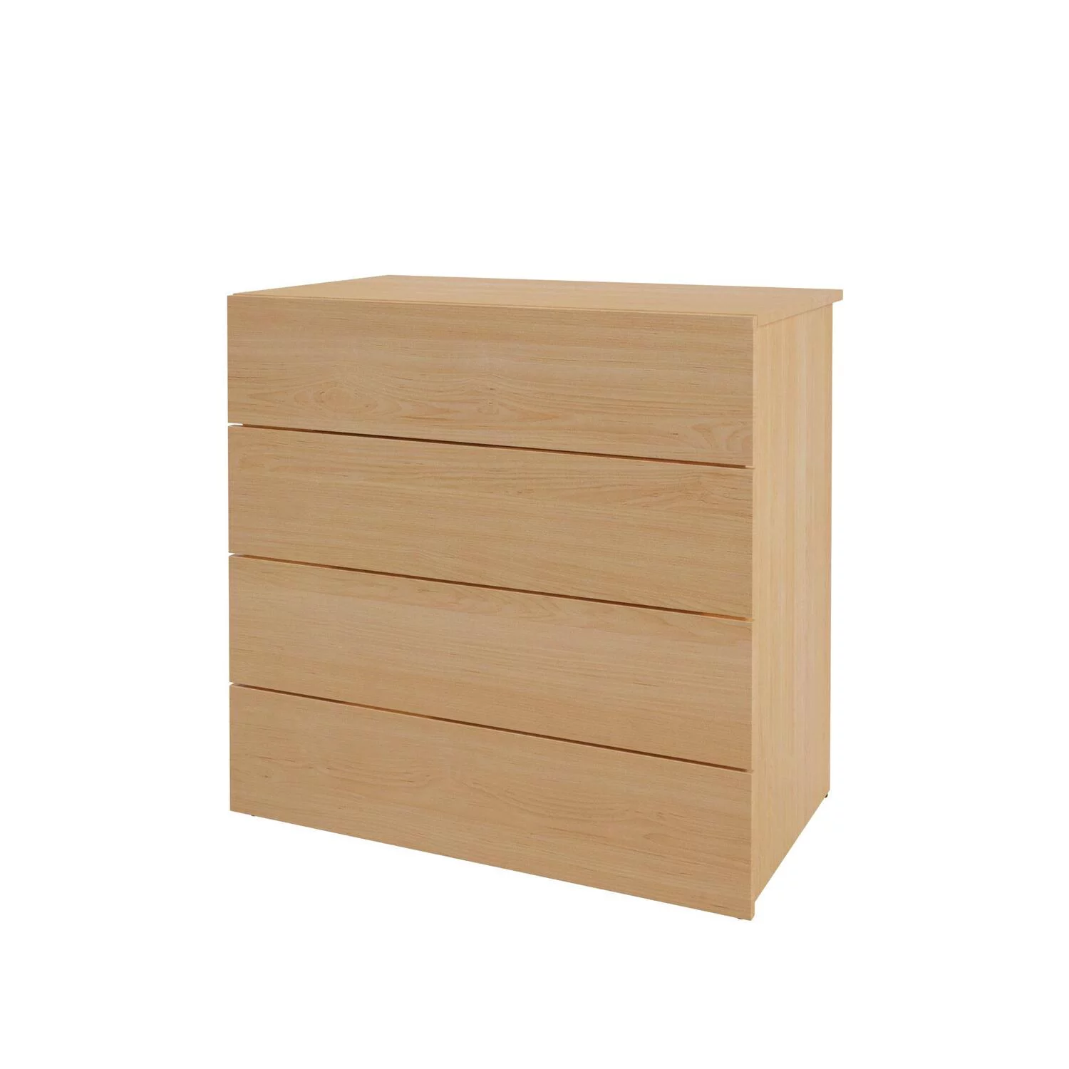 Kabane Queen Size Bedroom BUNDLE #400801 from Nexera, Natural Maple-Size:Queen