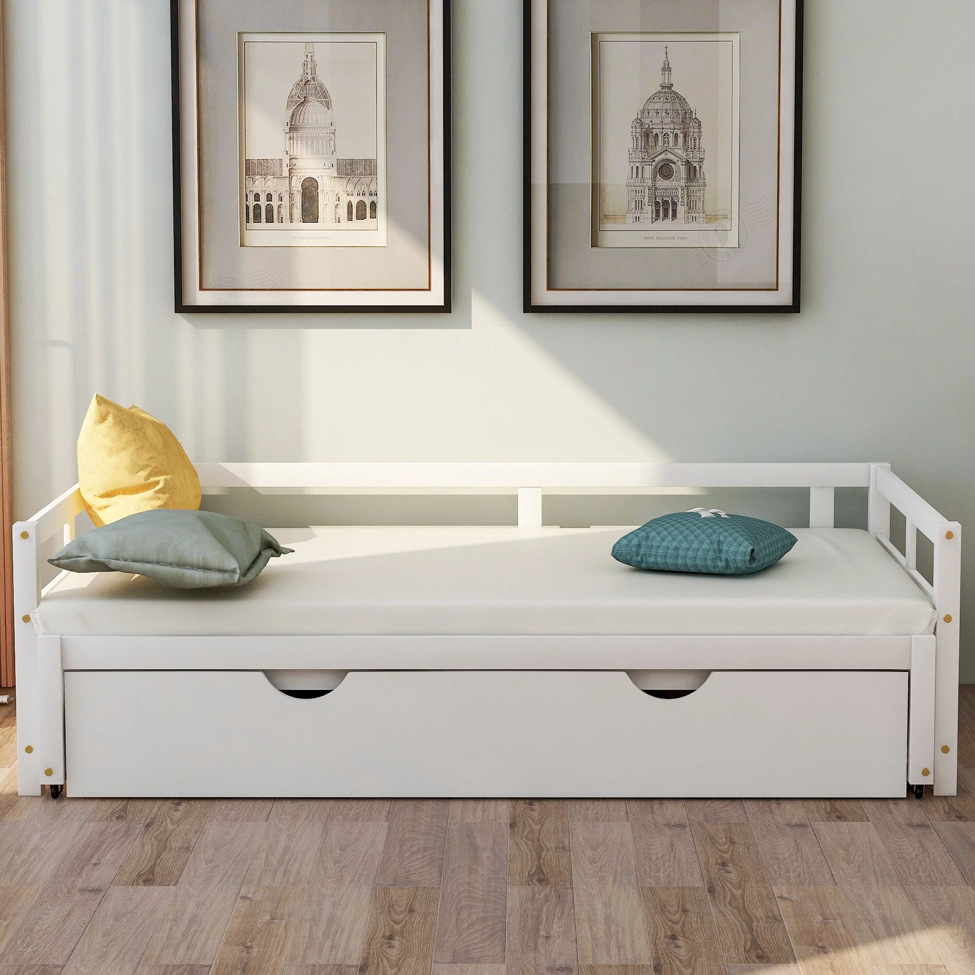 Home Adores, Inc. Eliza Extending Daybed with Trundle Espresso