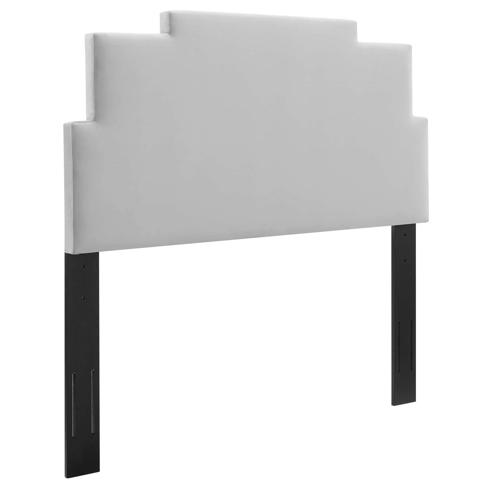 Modway Kasia Performance Velvet King/California King Headboard in Light Gray
