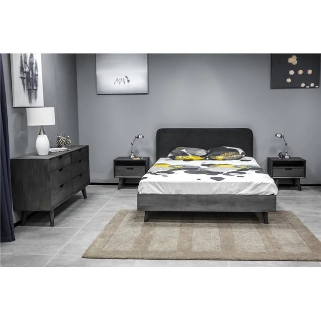 Mohave Acacia Bedroom Set with Dresser & Nightstands, King Size - 4 Piece