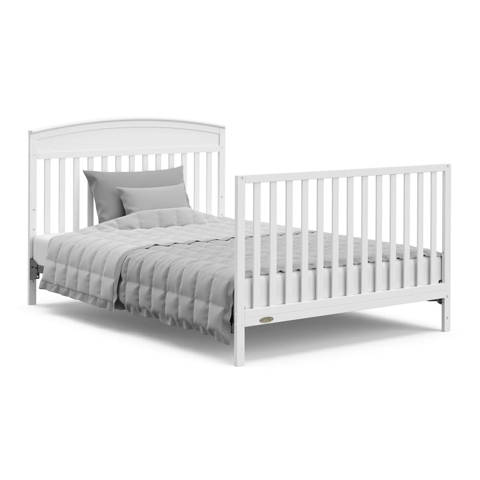 Graco Benton 5-in-1 Convertible Baby Crib with Drawer, White