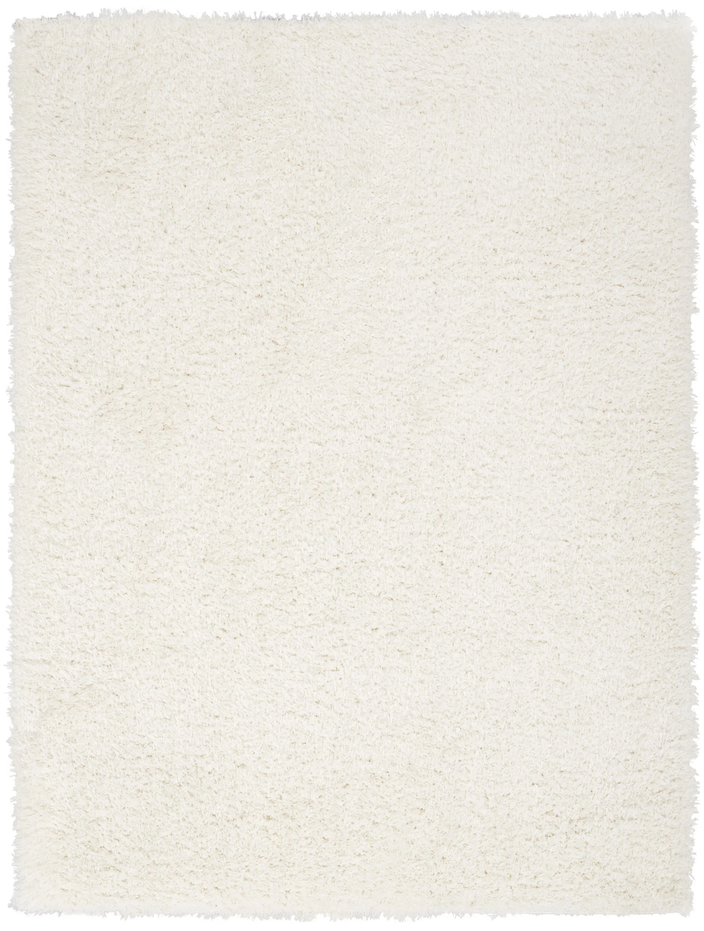 Nourison Lush Shag Modern & Contemporary Ivory 7'10