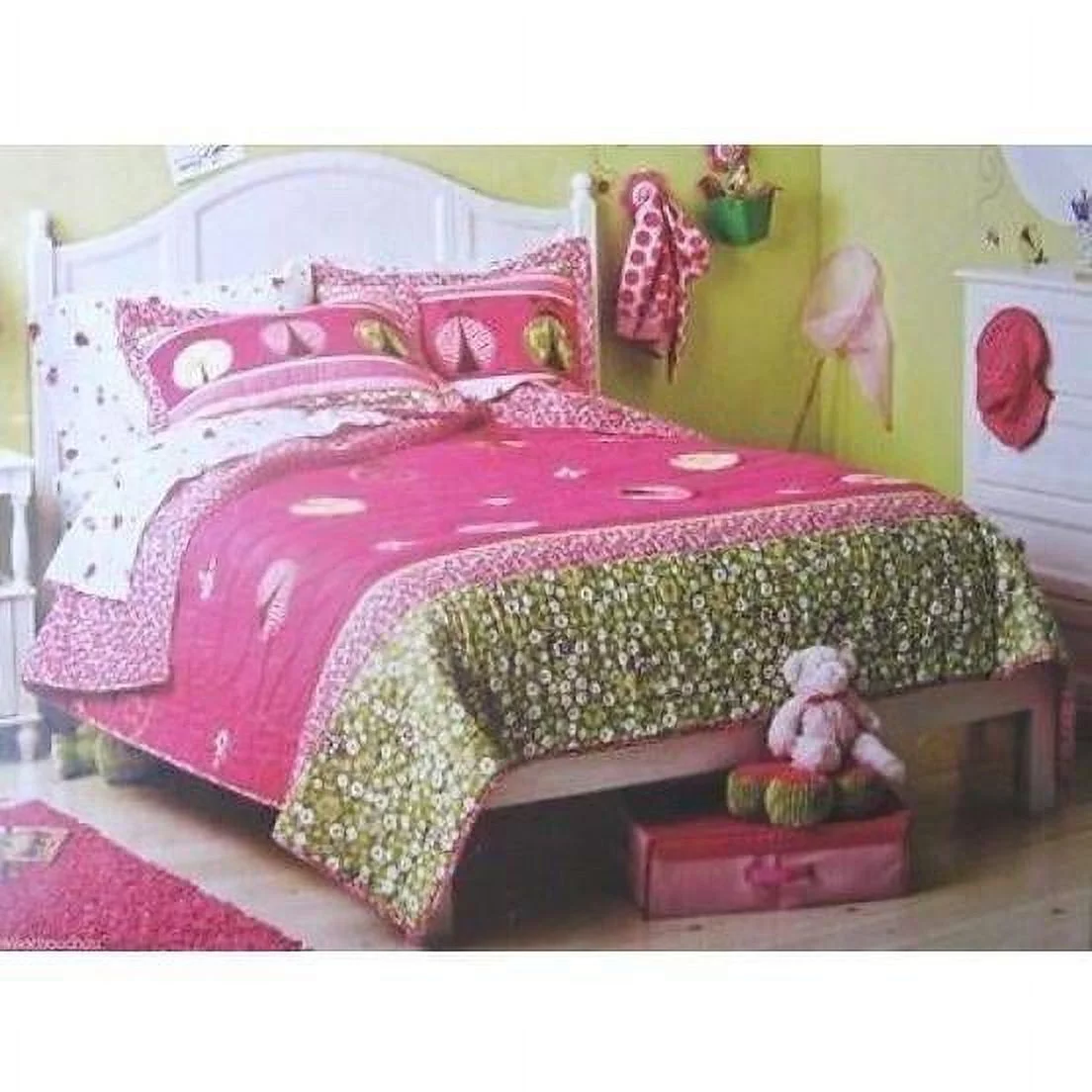Circo Quilt Set Lady Bugs Collection 3 Pcs Full/Queen Children's Girls