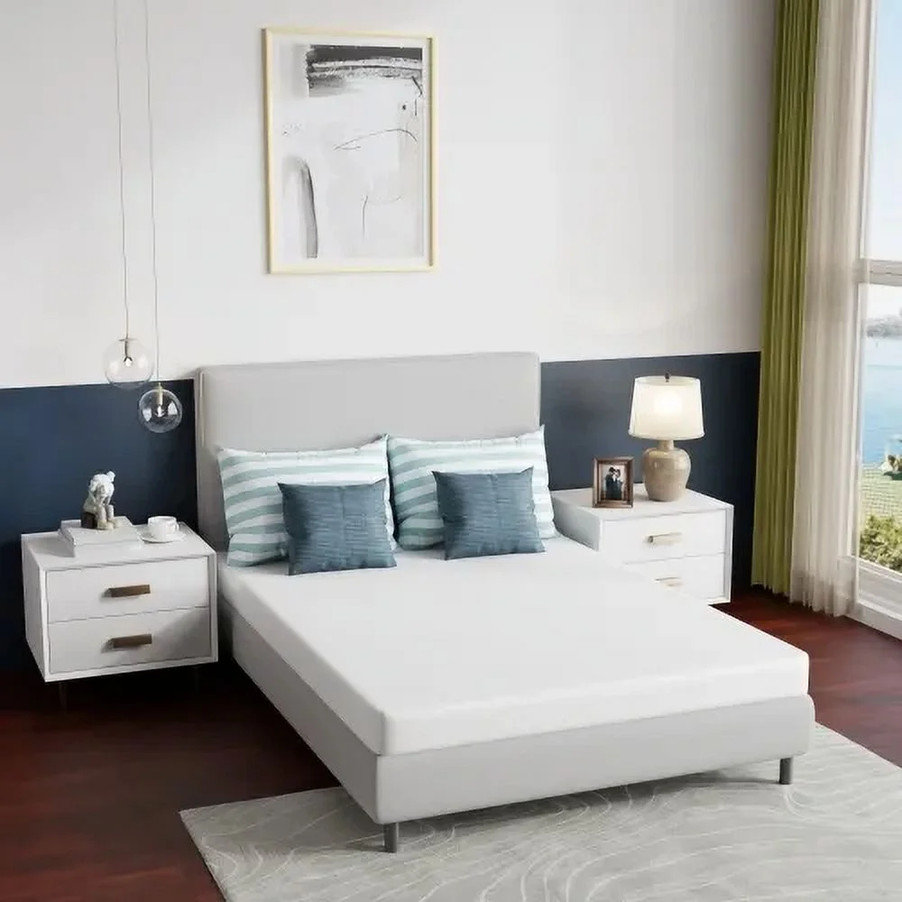 CL.HPAHKL 5/6 inch Full Size Gel Memory Foam Mattress for a Cool Sleep & Pressure Relief, Medium Firm Comfort Supportive Pad Mattresses for Motion Isolation, Bed in a Box, CertiPUR-US Certified
