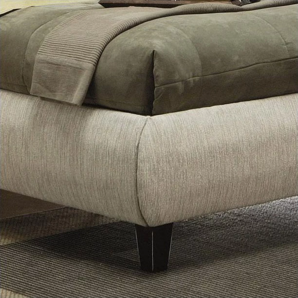 Phoenix Platform Upholstered Bed by Coaster - 300369Q