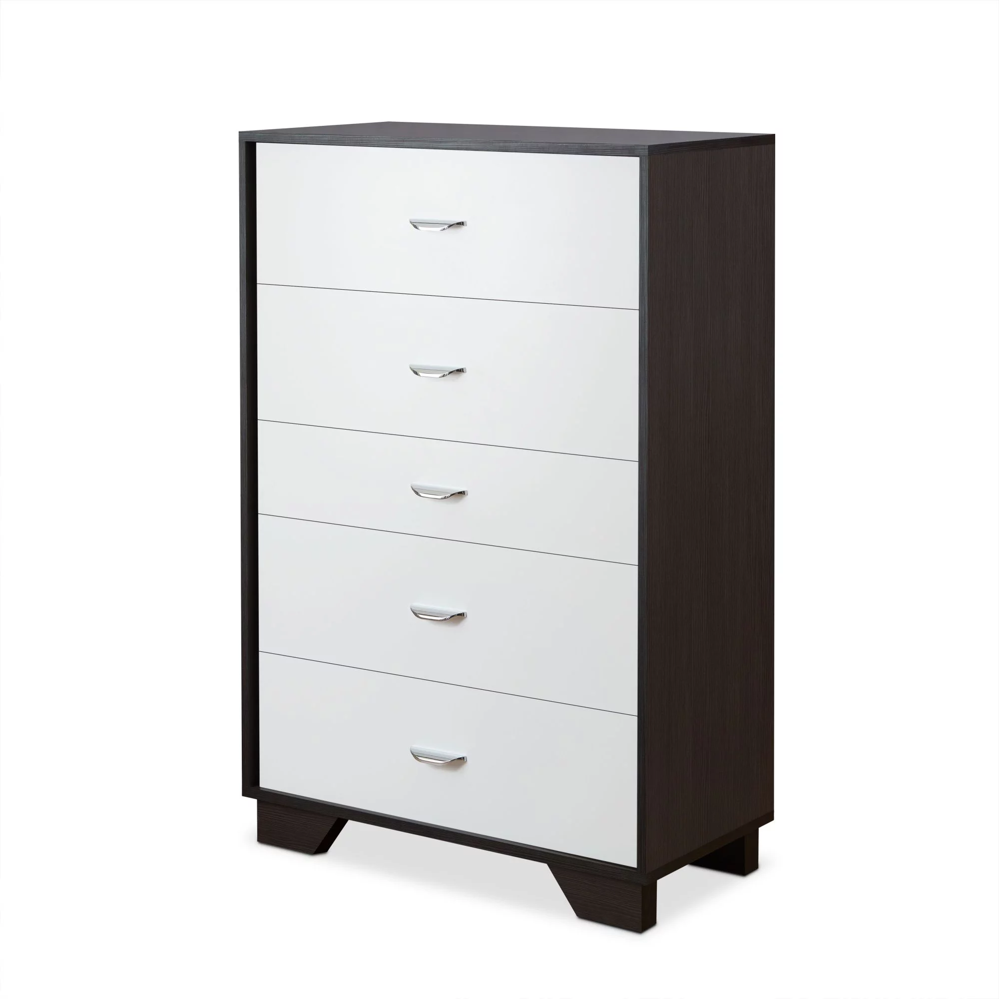 Contemporary Style ACME Eloy Chest in White & Espresso 97368