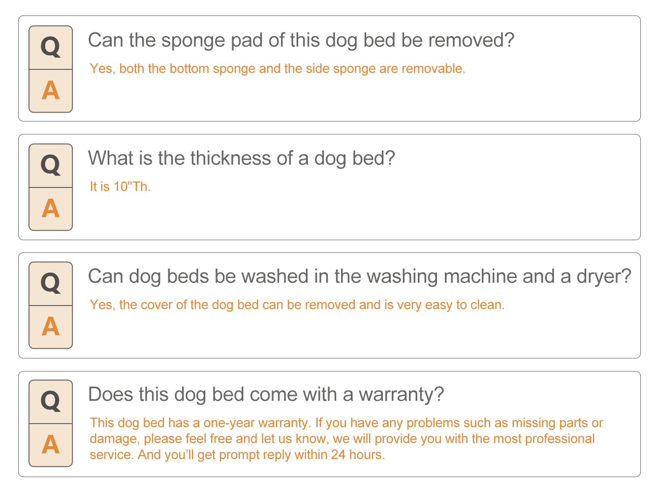 EnHomee Extra Large Dog Bed with Memory Foam 10