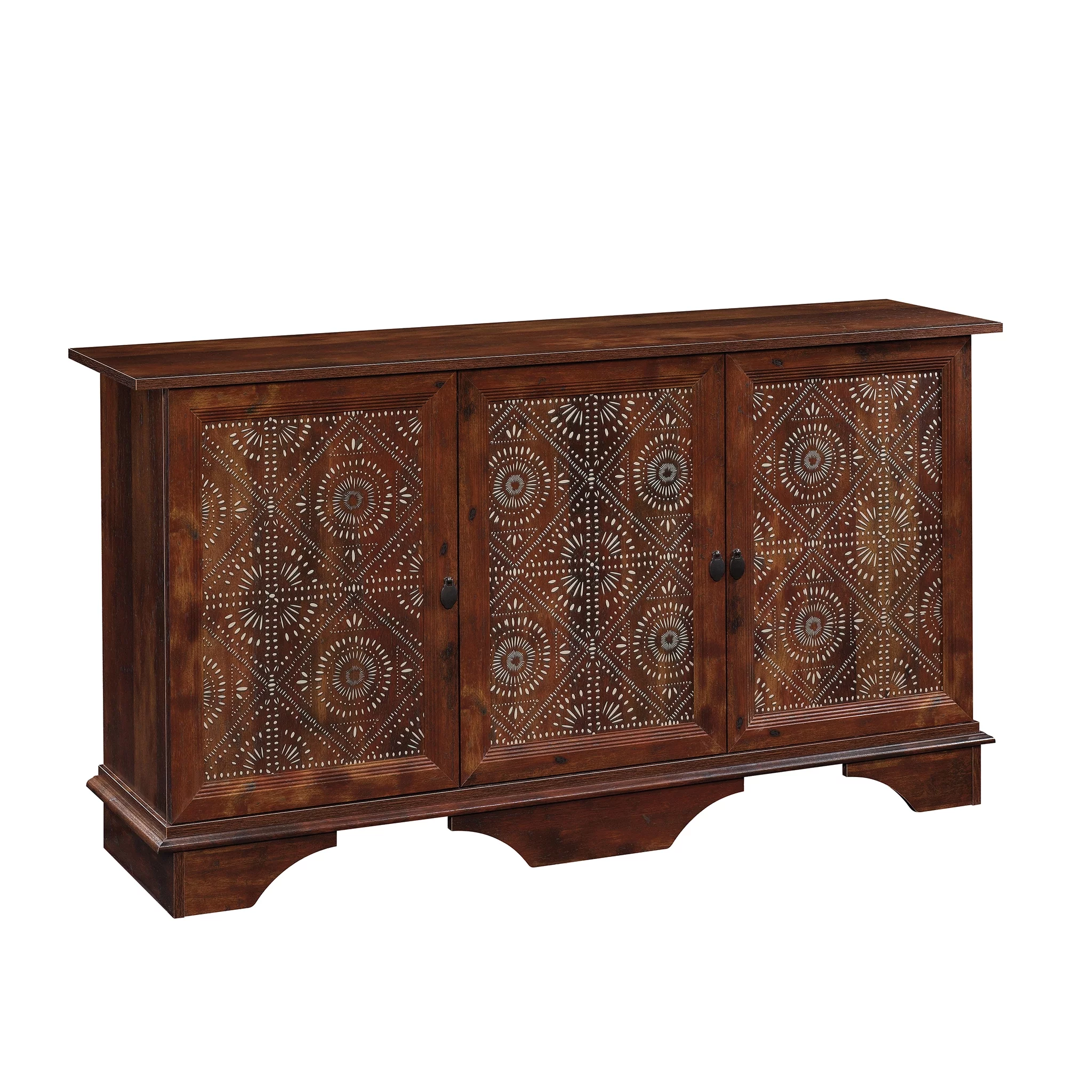 Sauder Viabella Contemporary Wood Buffet/Sideboard Table in Curado Cherry