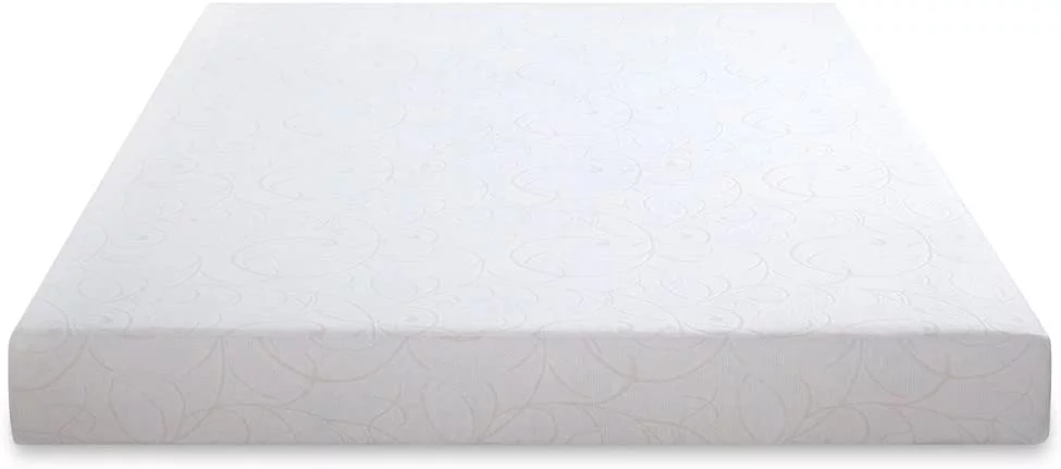 Olee Sleep 7 Inch I-Gel Deluxe Comfort Memory Foam Mattress,Twin,Beige,White, CertiPUR-US, Multi-layered foam, Supporting Body Weight,Comfort and Relieve pressure