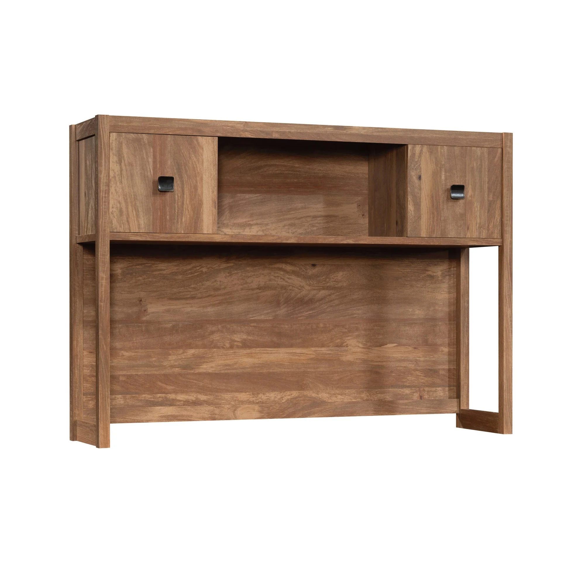 Sauder Cannery Bridge Engineered Wood Hutch in Sindoori Mango/Brown