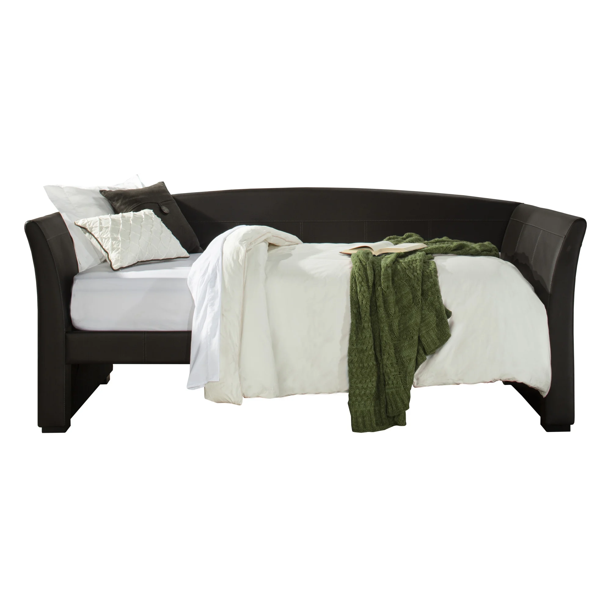 Hillsdale Furniture Montgomery Upholstered Twin Daybed, Brown
