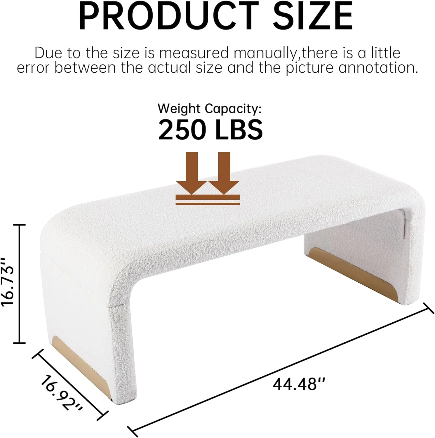 tantohom Entryway Bedside Bench, 44