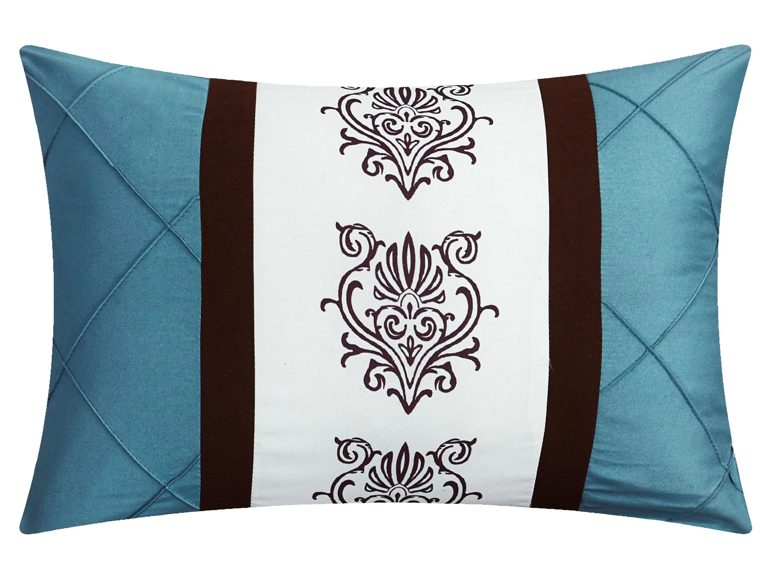 Chic Home 10 Piece 90 GSM Dalton Bed in a Bag, Queen, Brown