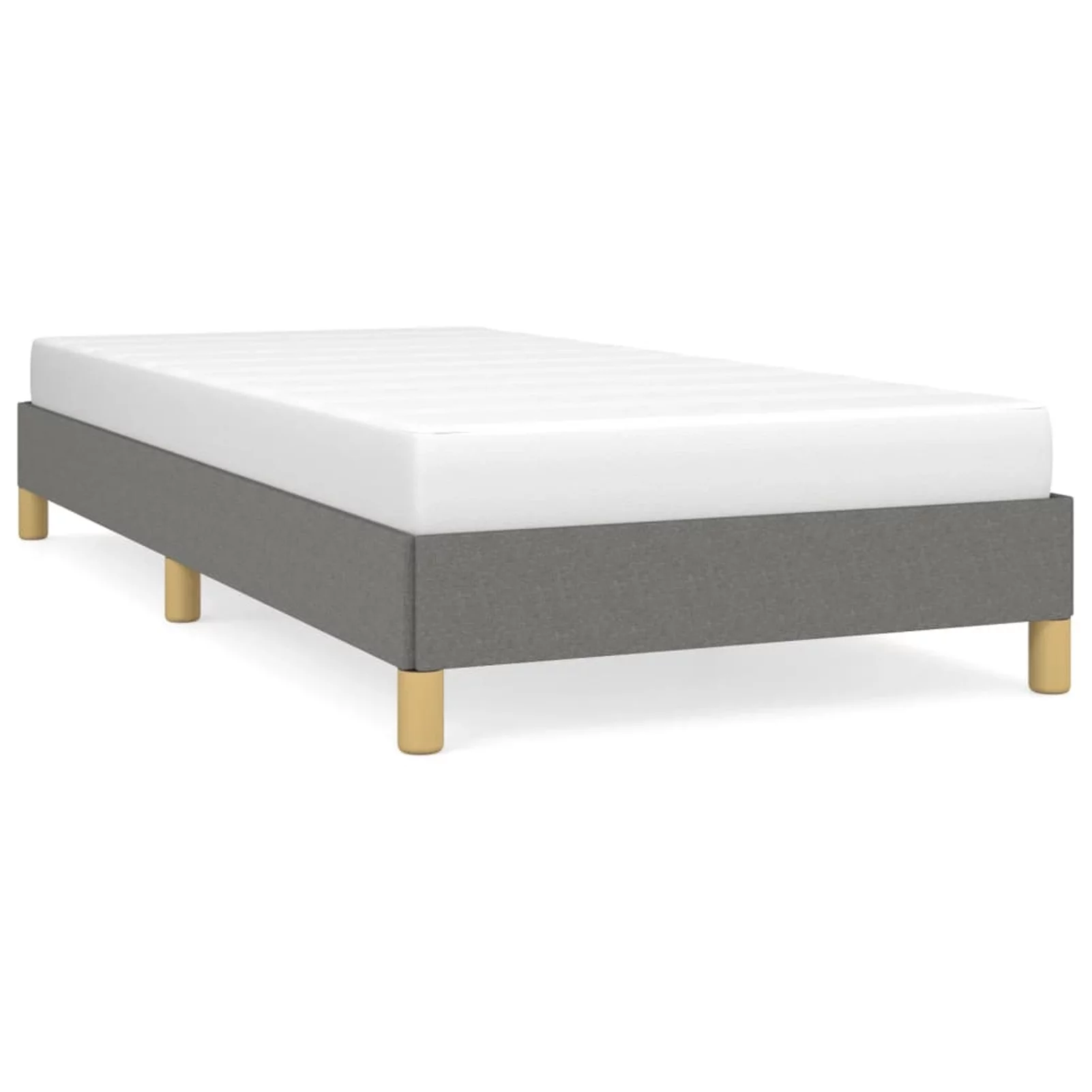 Irfora Bed Frame Dark Gray 39.4