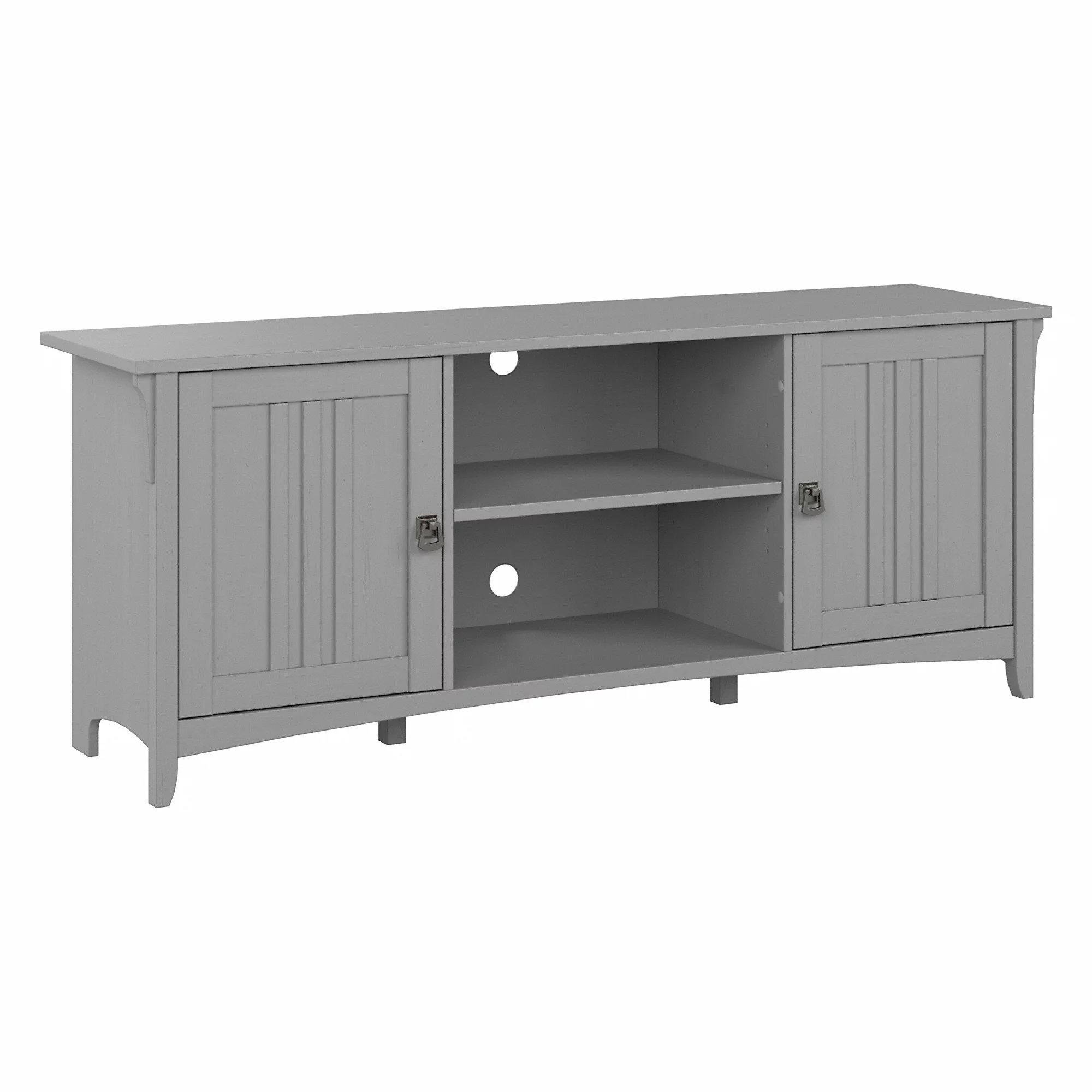 Bush Furniture Salinas TV Stand for 70 Inch TV in Cape Cod Gray