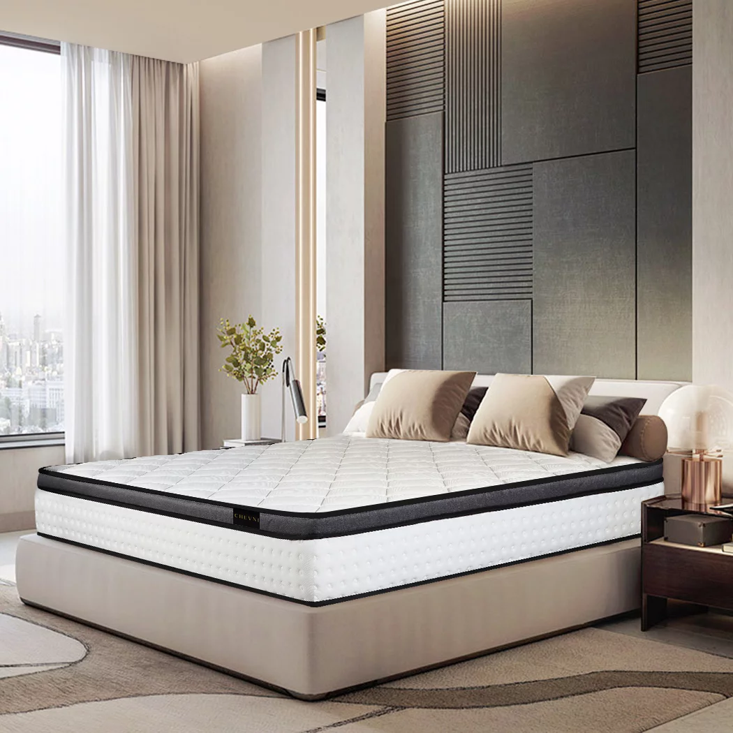 CHEVNI 10 inch Mattress Queen Bed Size Mattress in a Box Hybrid Mattress