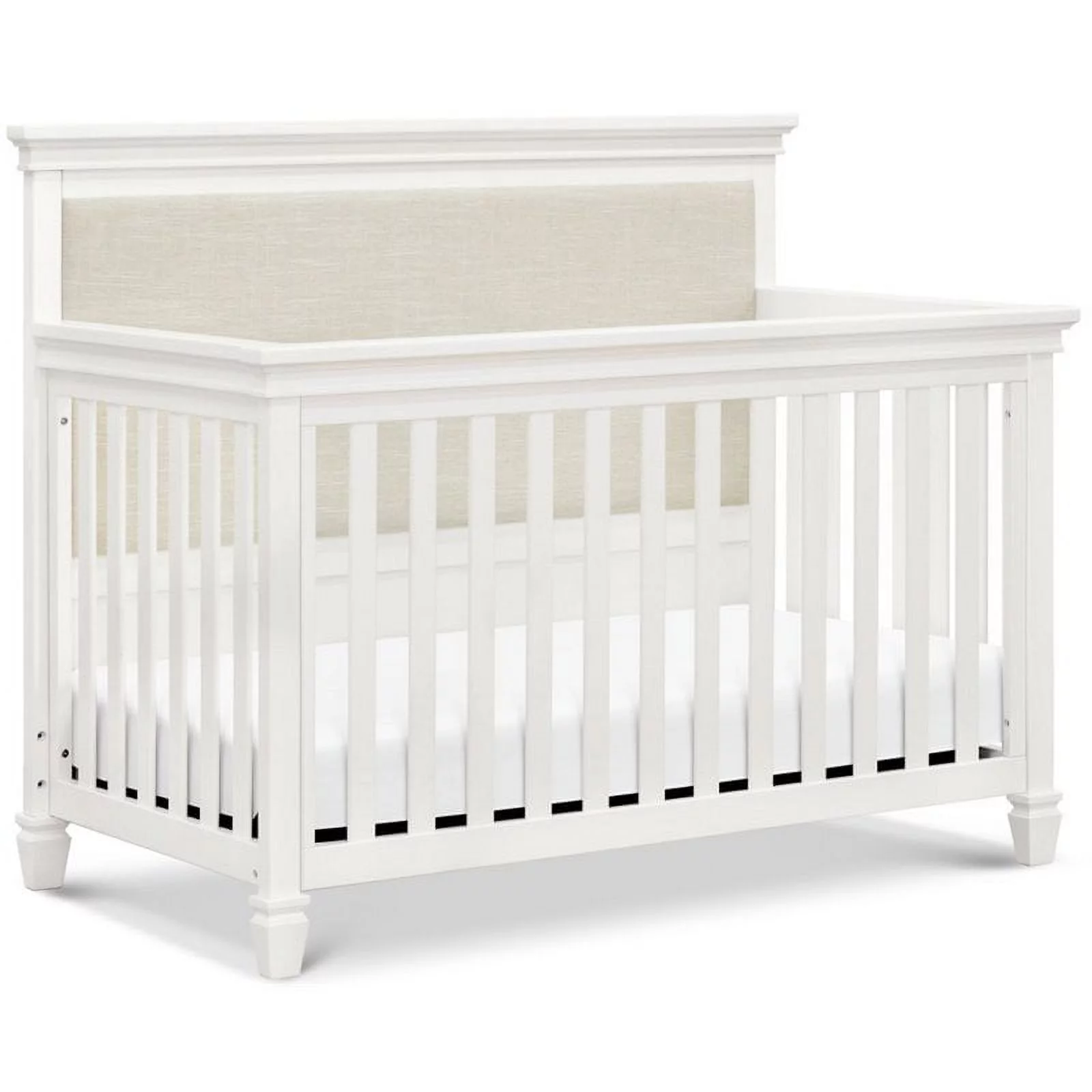 Namesake Classic Darlington 4-in-1 Convertible Crib in Warm White