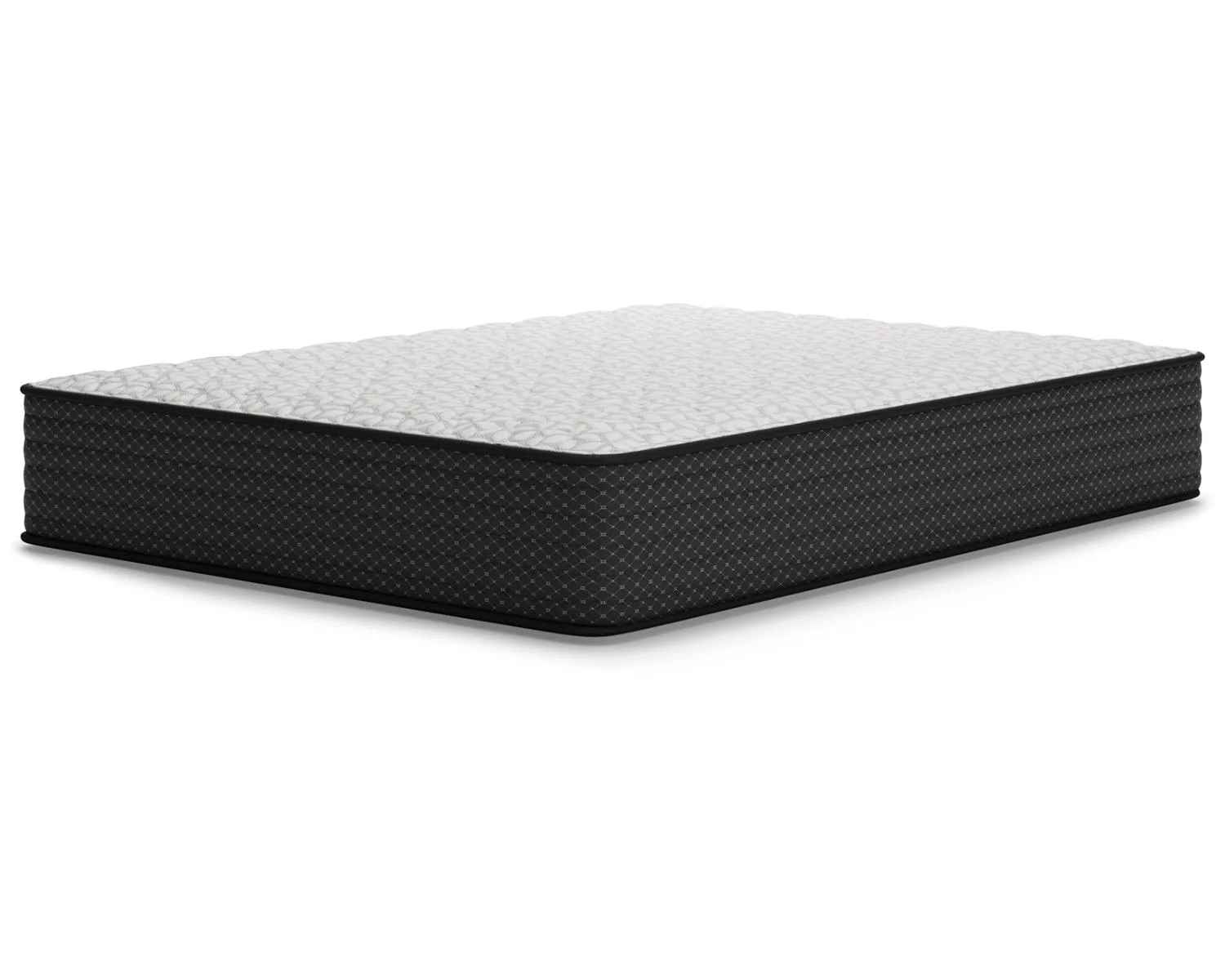 Signature Design by Ashley King Size Limited Edition 12 inch Firm Hybrid Mattress with Lumbar Support Gel Memory Foam, White