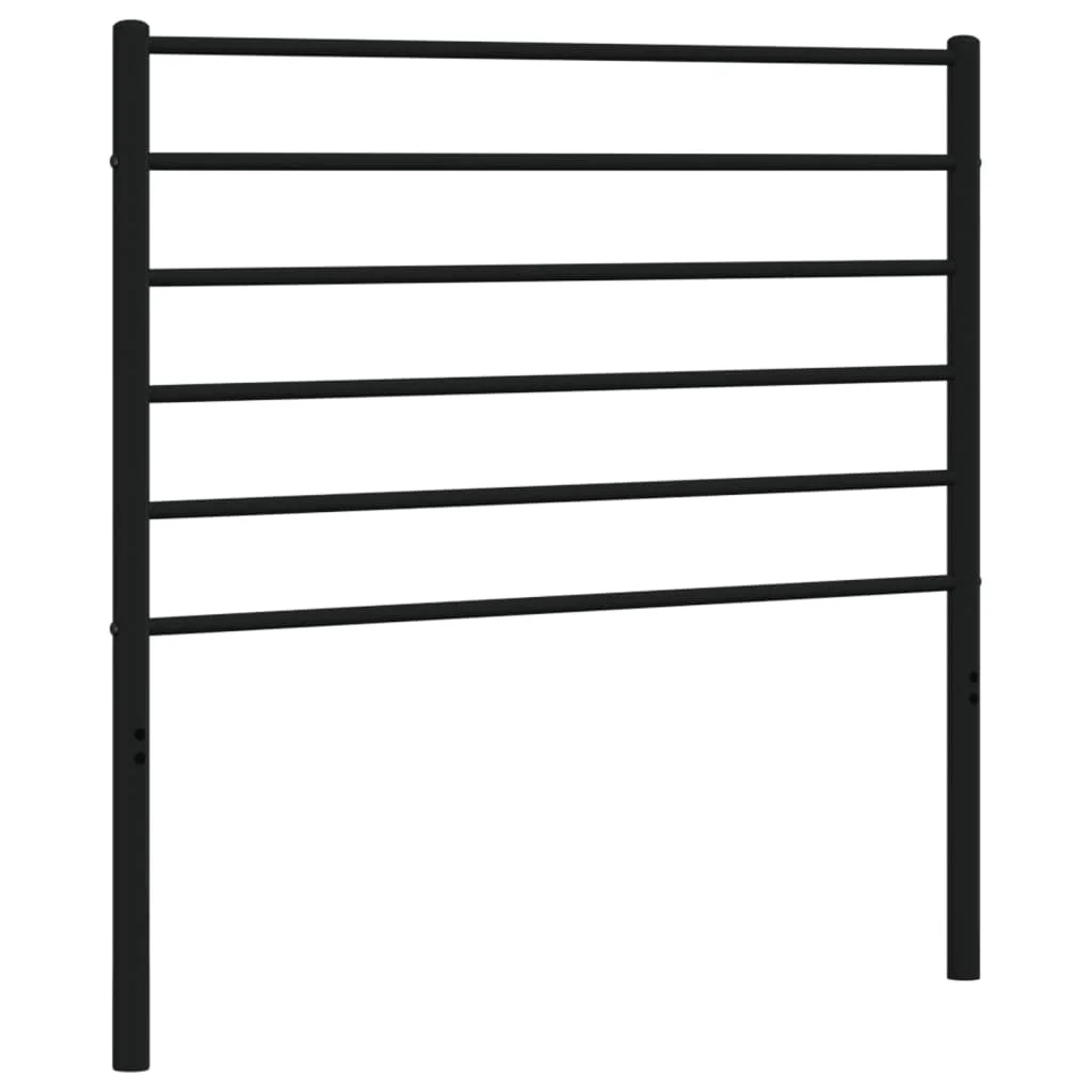 Suzicca Metal Headboard Black 39.4